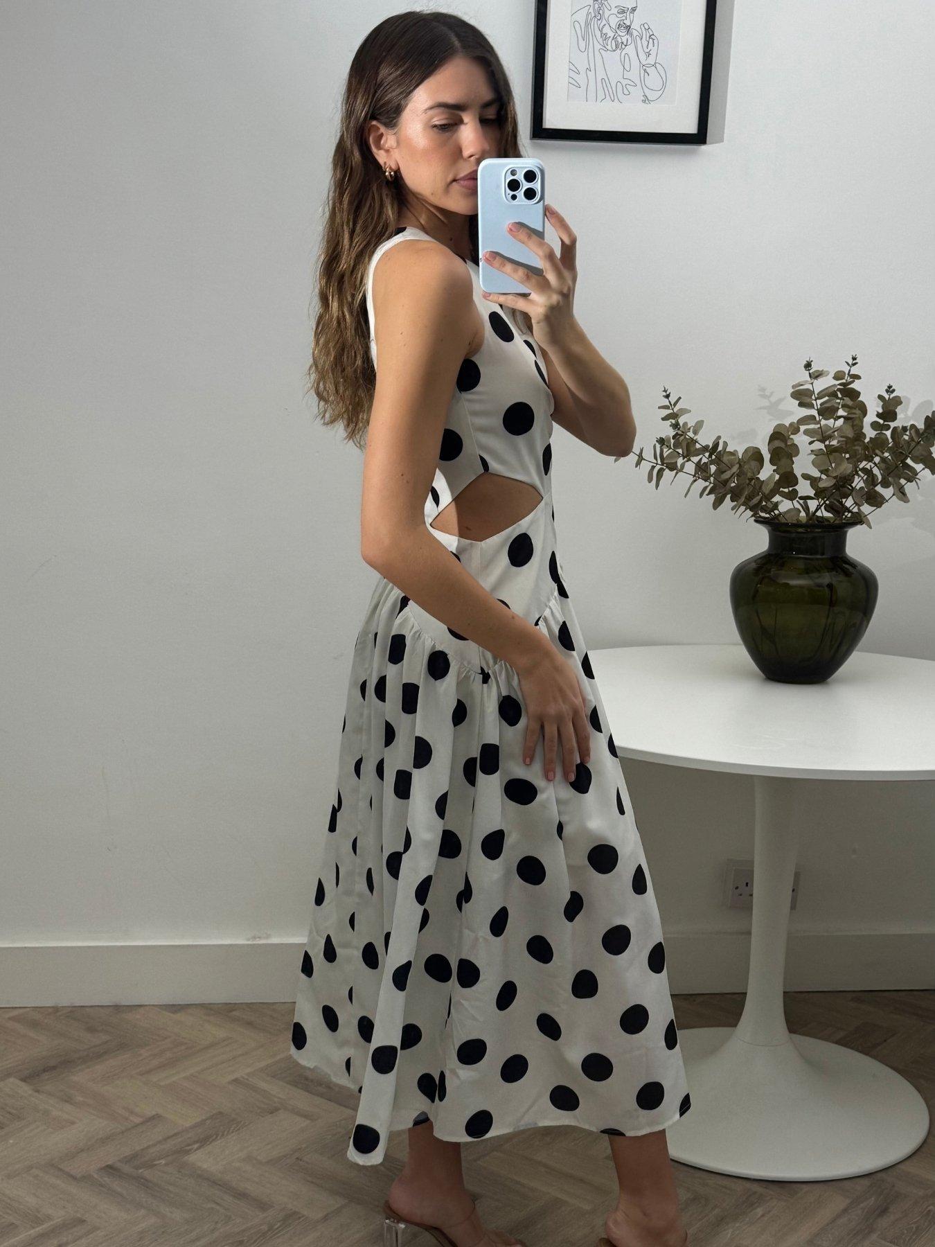 Image 3 of 4 of Style Cheat Jasmine Spot Dress - Multi