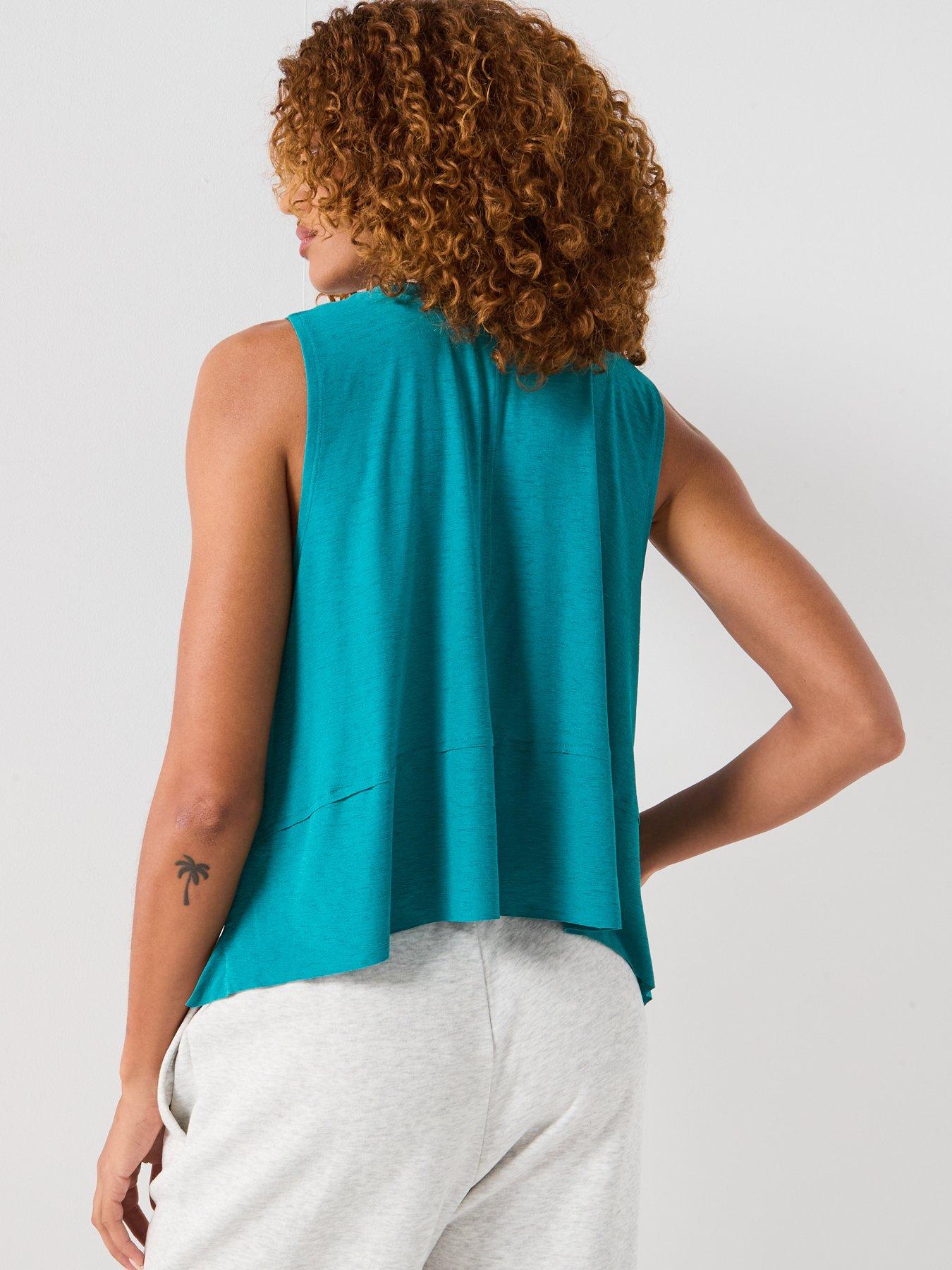 Image 2 of 6 of FP Movement Womens Training Tempo Tank - Green