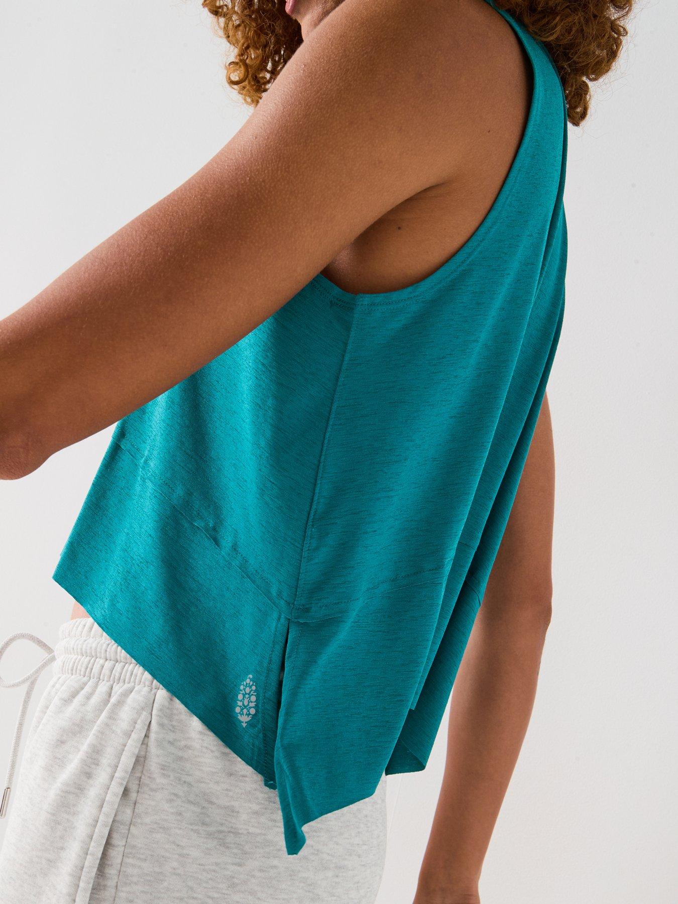 Image 4 of 6 of FP Movement Womens Training Tempo Tank - Green
