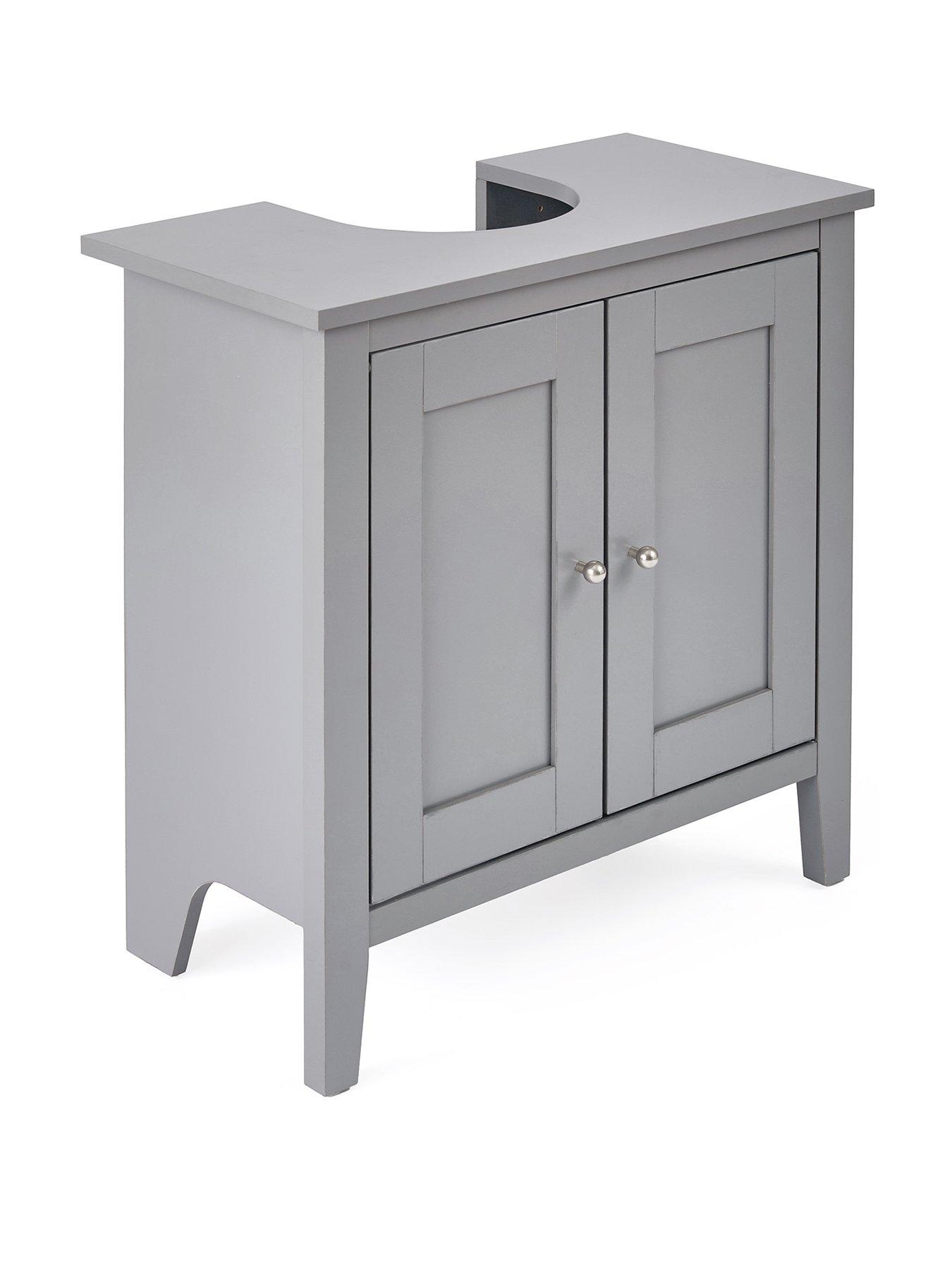 Image 3 of 7 of The Very Collection Corrie Under Sink Cabinet - Grey&nbsp;- FSC&reg; Certified