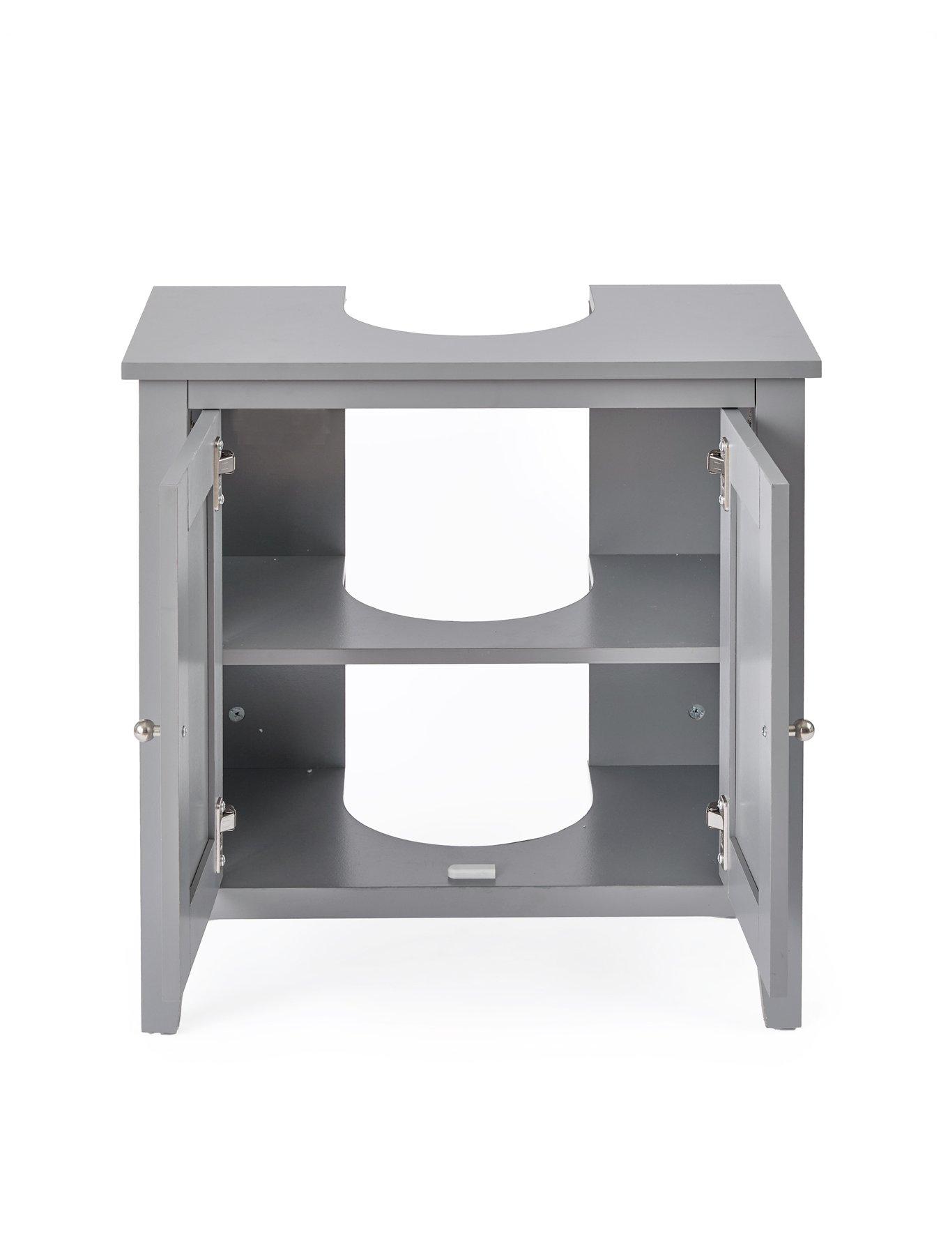 Image 4 of 7 of The Very Collection Corrie Under Sink Cabinet - Grey&nbsp;- FSC&reg; Certified