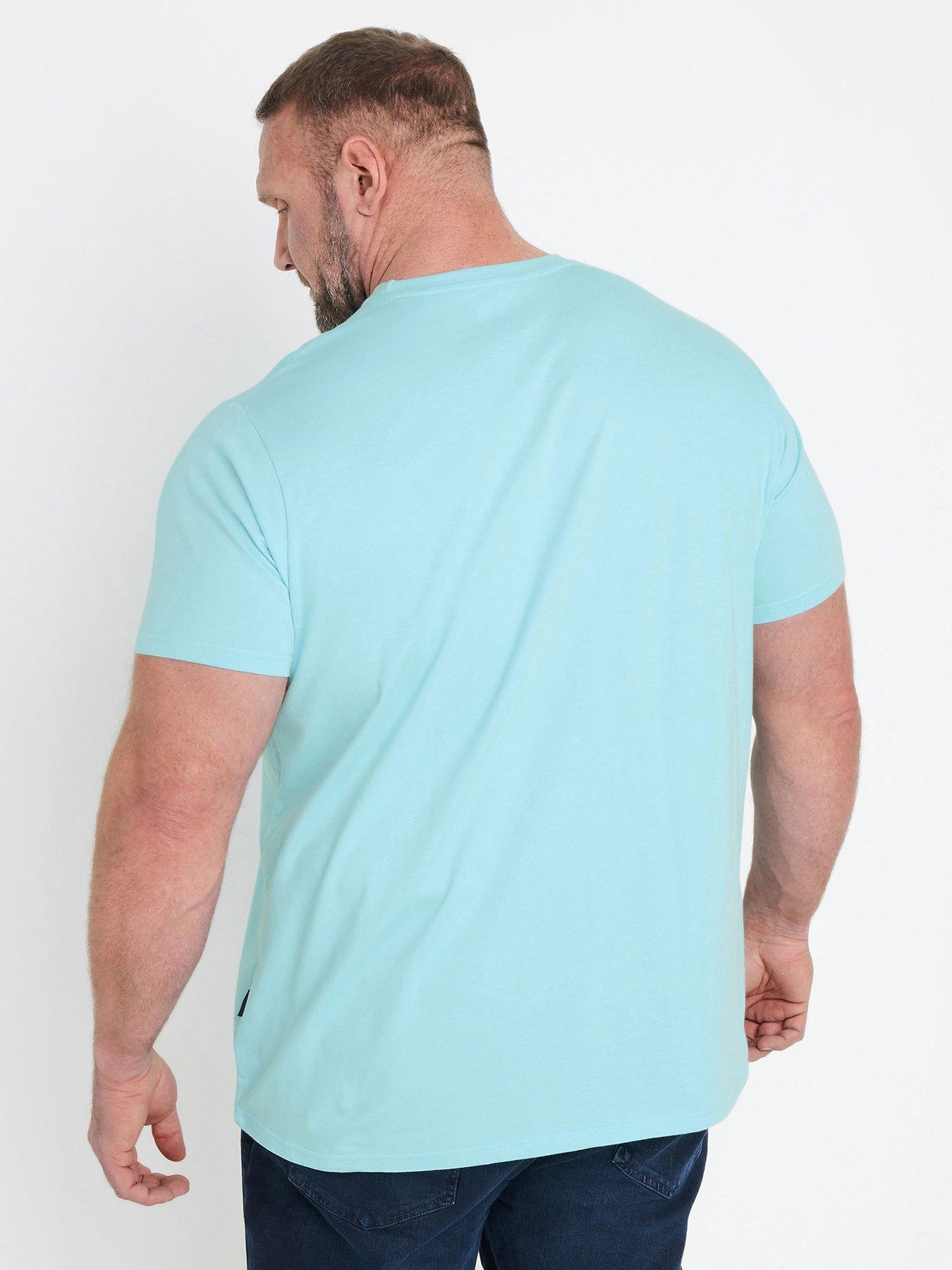 Image 2 of 5 of BadRhino 5 Pack Short Sleeve T-Shirts - Blue