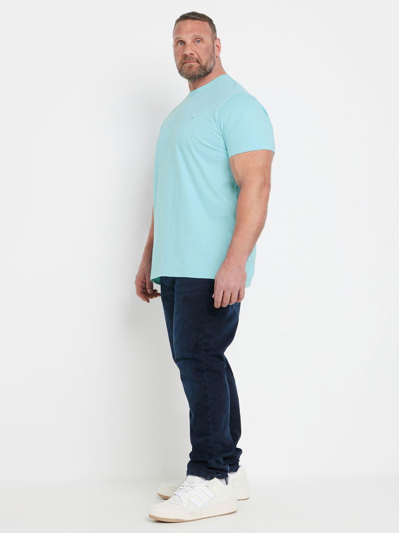 Image 3 of 5 of BadRhino 5 Pack Short Sleeve T-Shirts - Blue