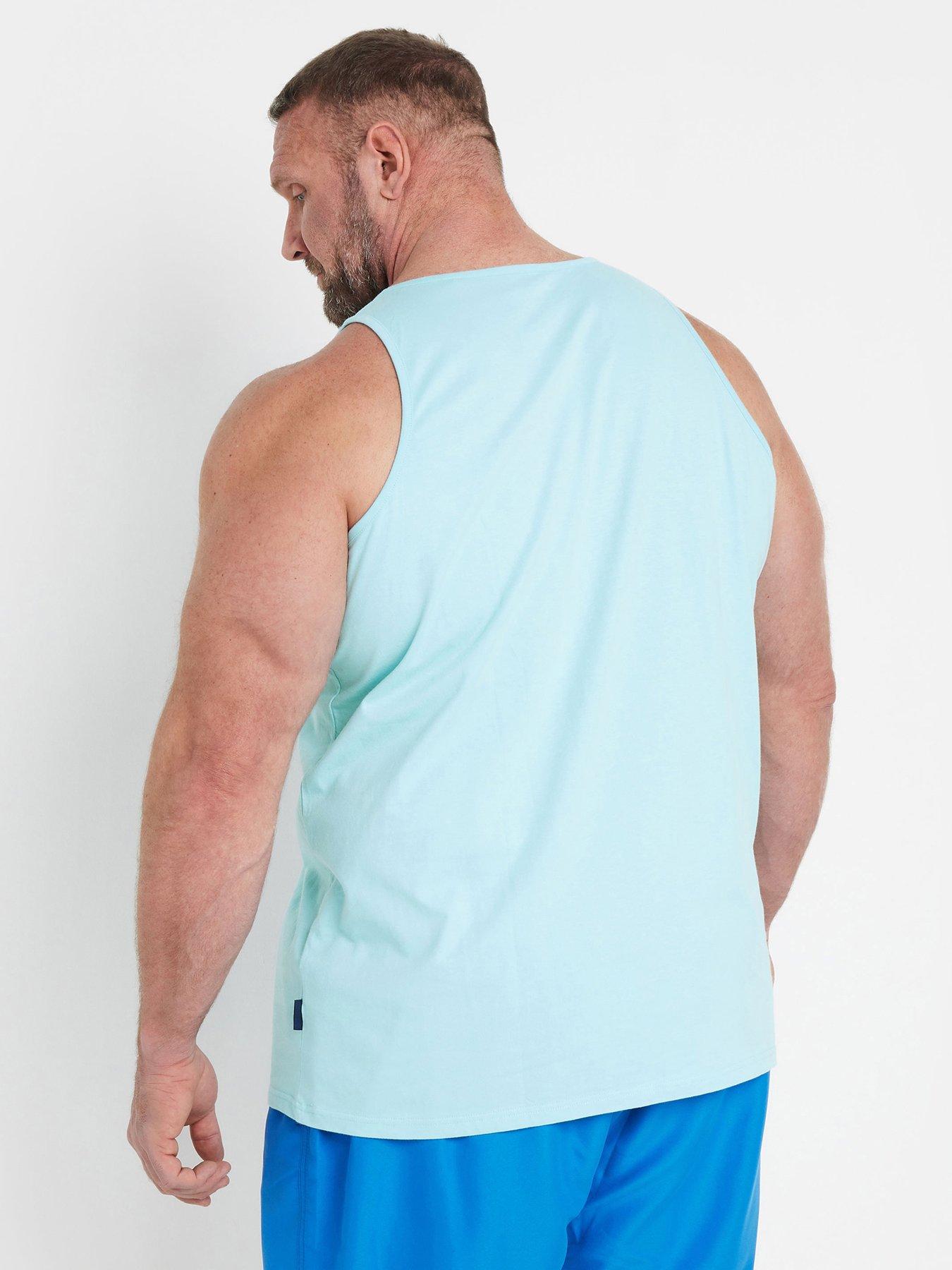 Image 2 of 5 of BadRhino 3 Pack Vest Tops - White