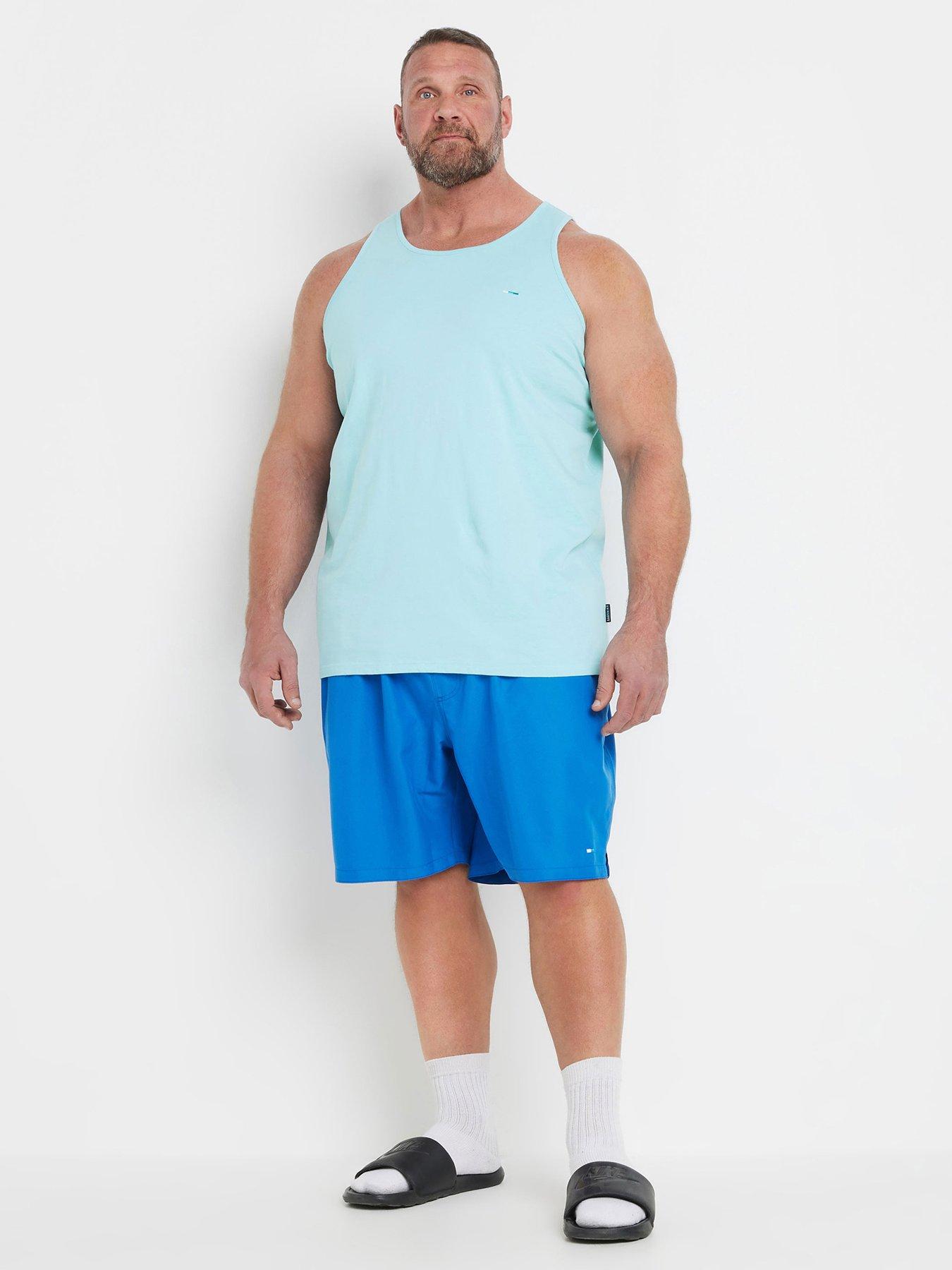 Image 3 of 5 of BadRhino 3 Pack Vest Tops - White