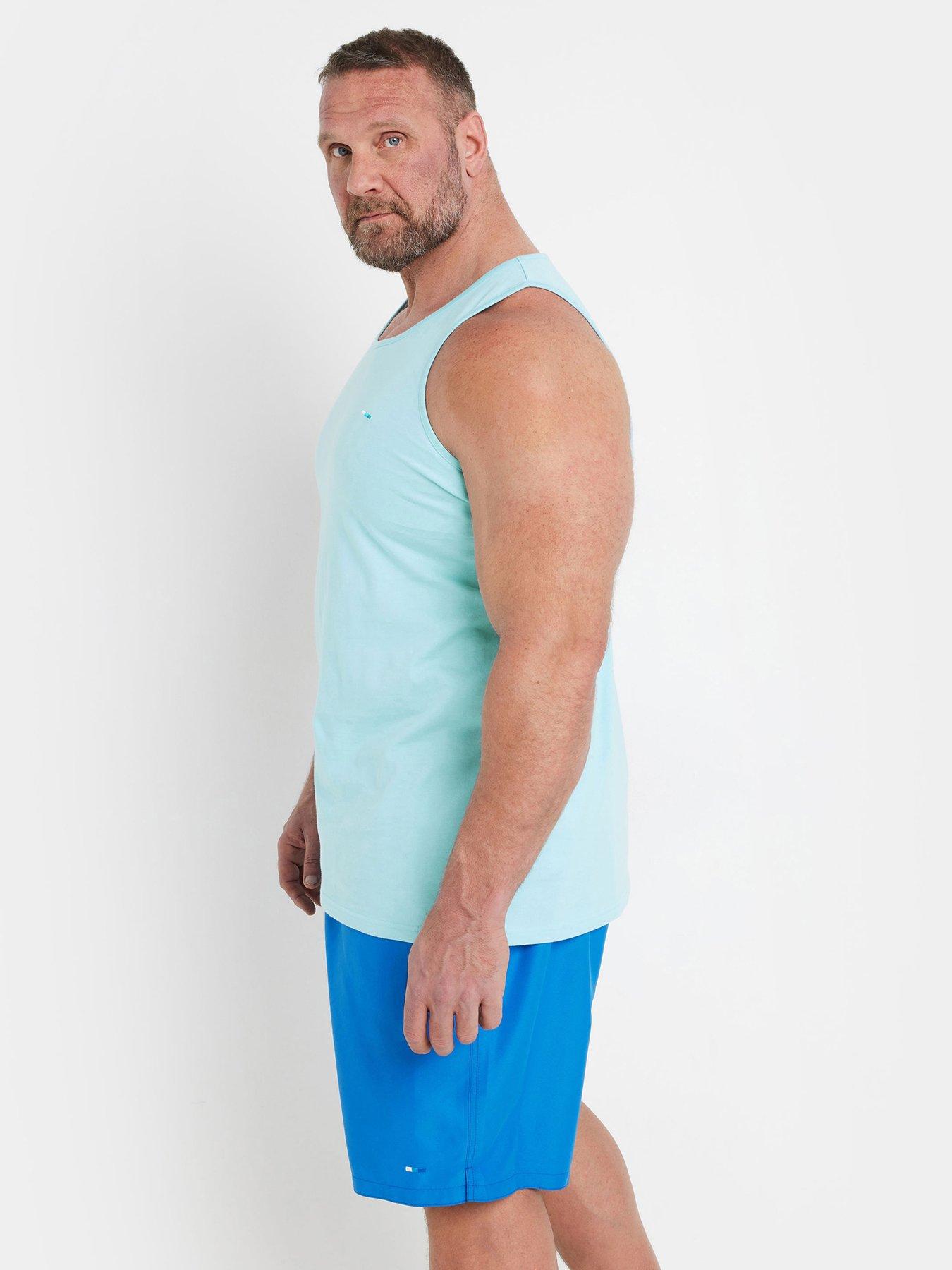 Image 4 of 5 of BadRhino 3 Pack Vest Tops - White