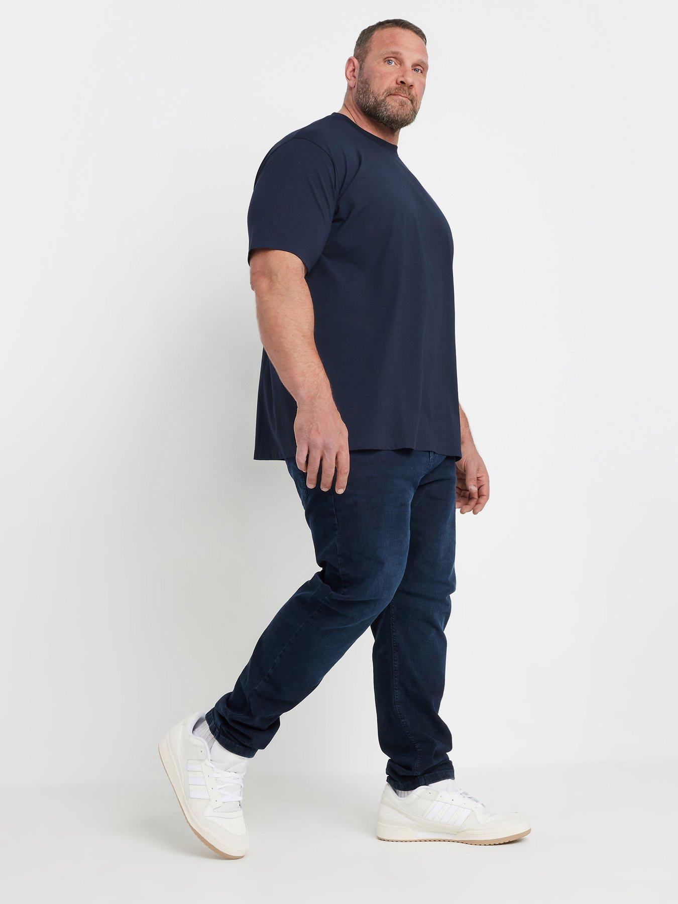 Image 3 of 4 of BadRhino Air Stretch T-Shirt - Blue