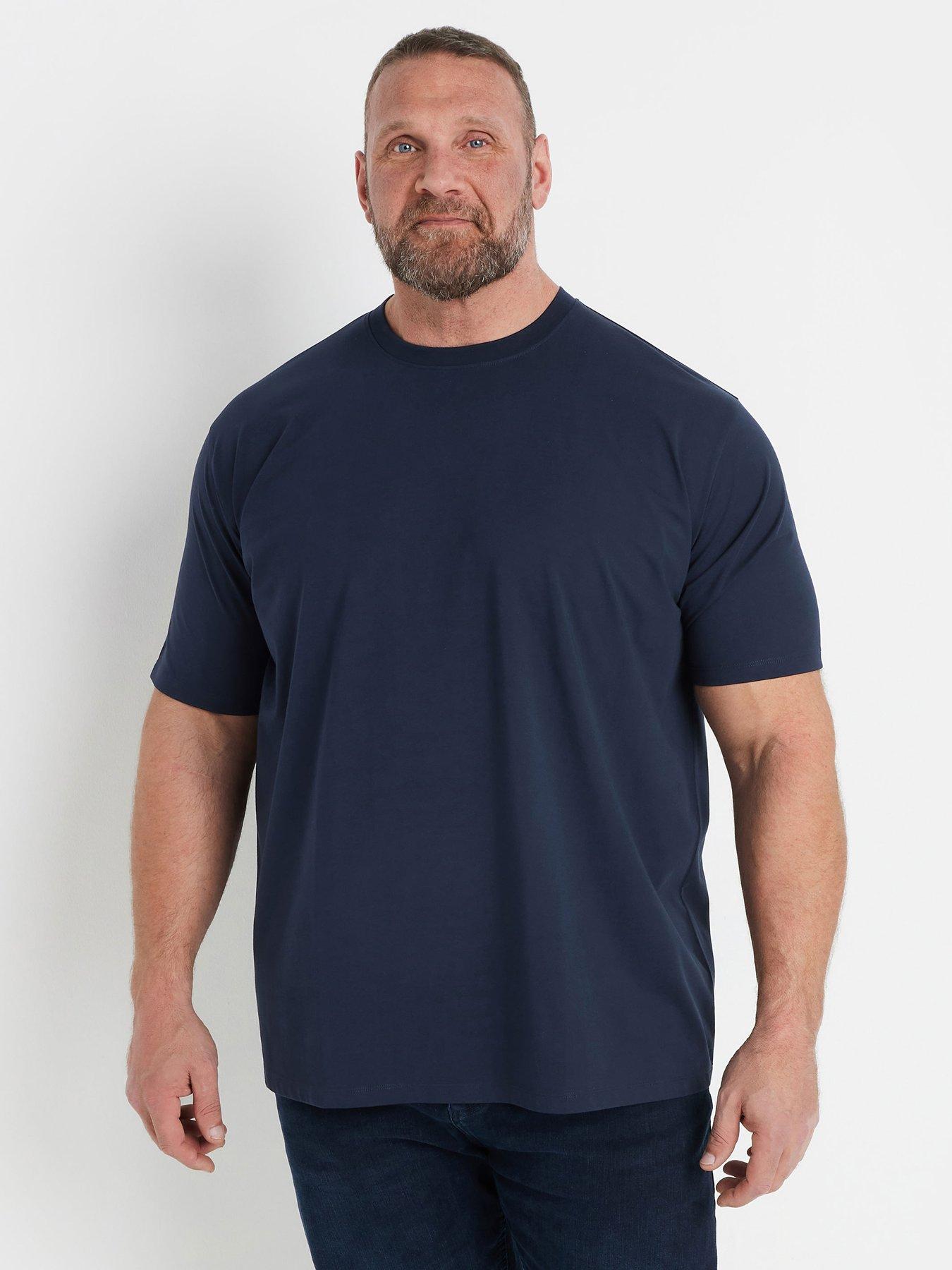Image 4 of 4 of BadRhino Air Stretch T-Shirt - Blue