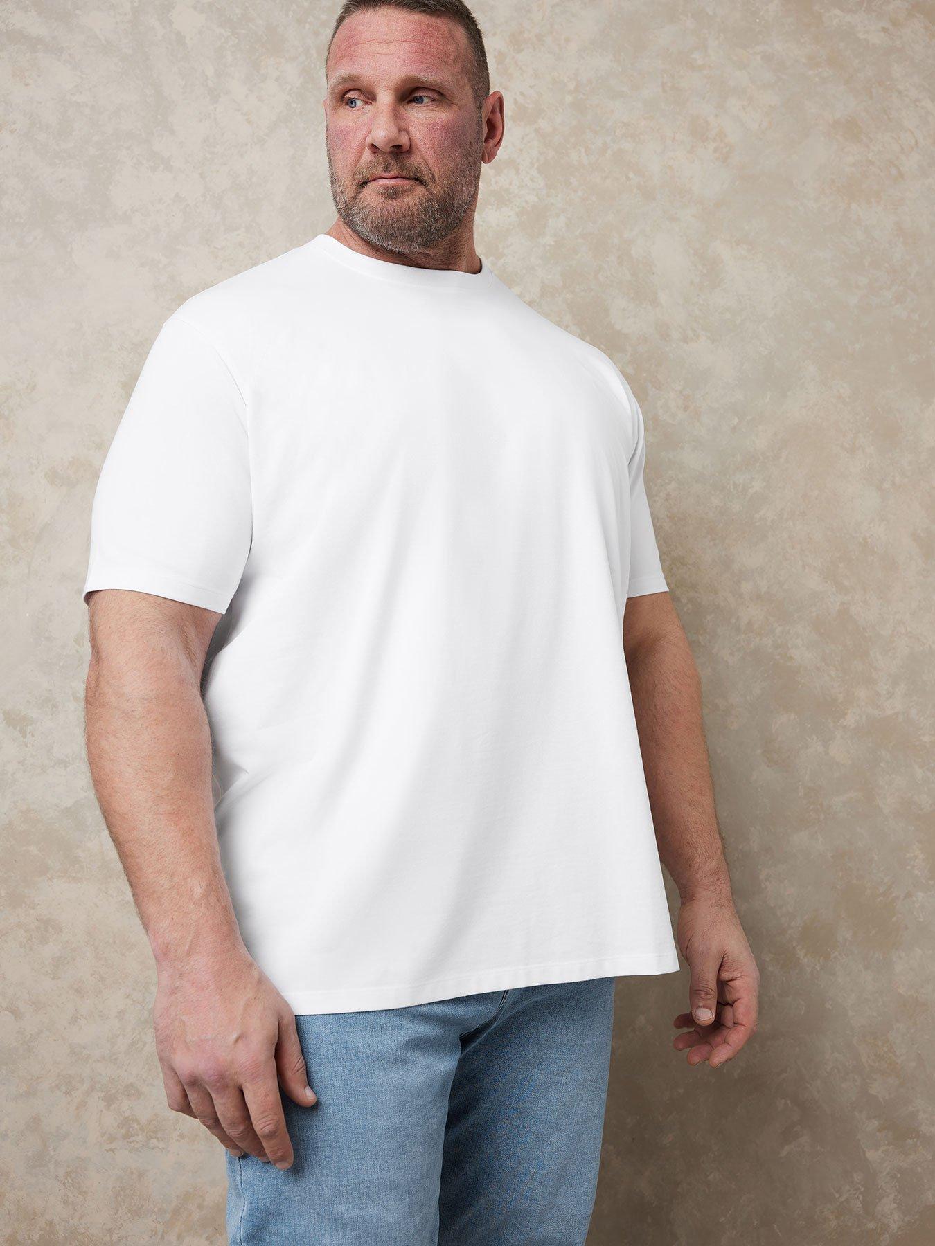 Image 1 of 4 of BadRhino Air Stretch T-Shirt - White
