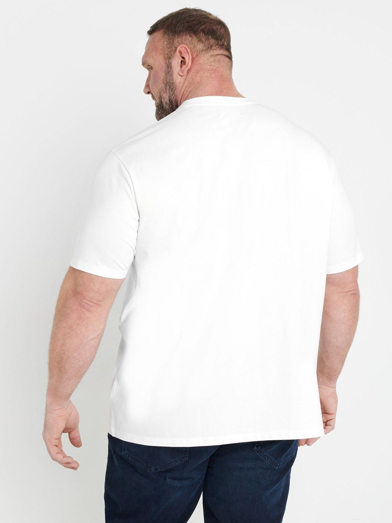 Image 2 of 4 of BadRhino Air Stretch T-Shirt - White