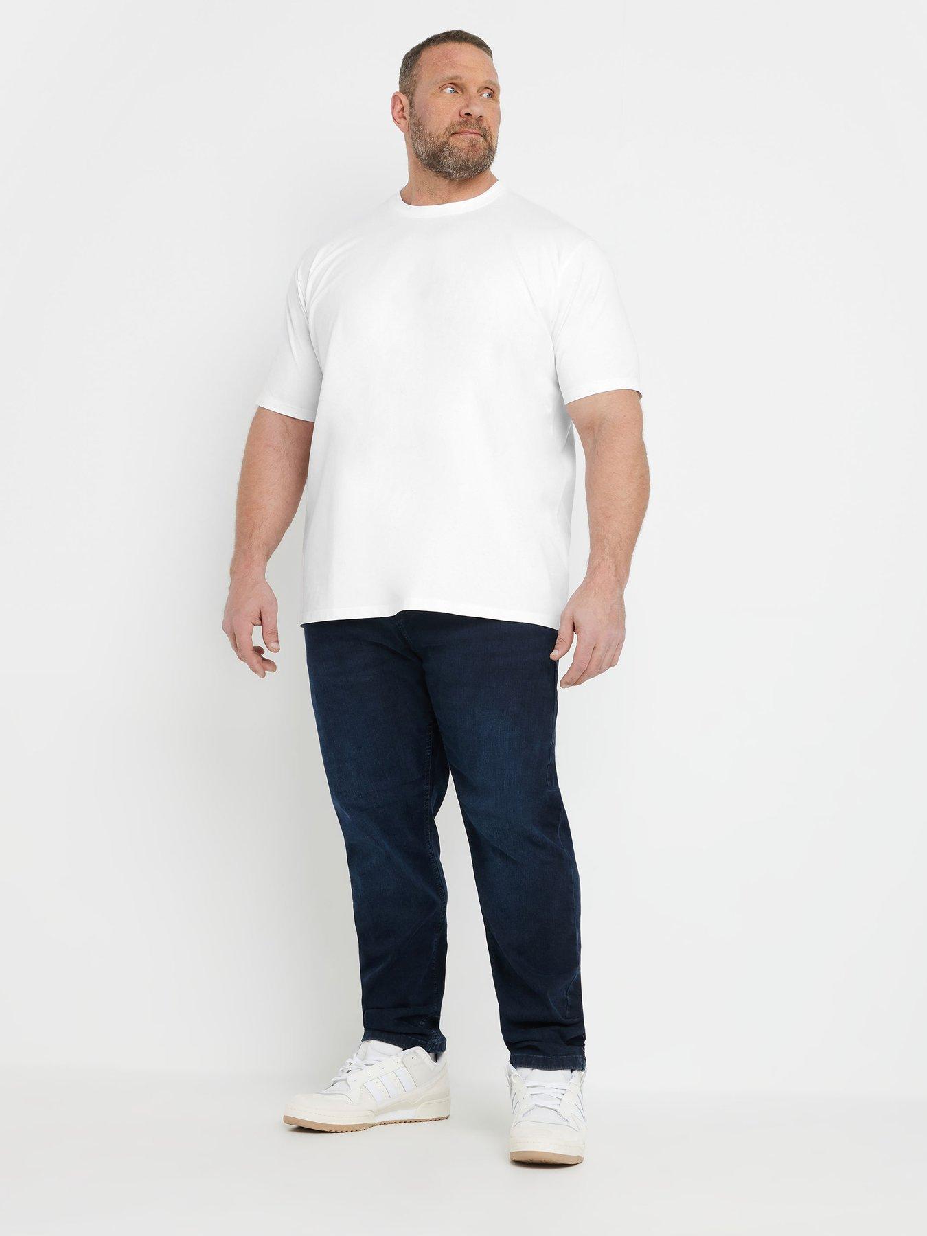 Image 3 of 4 of BadRhino Air Stretch T-Shirt - White
