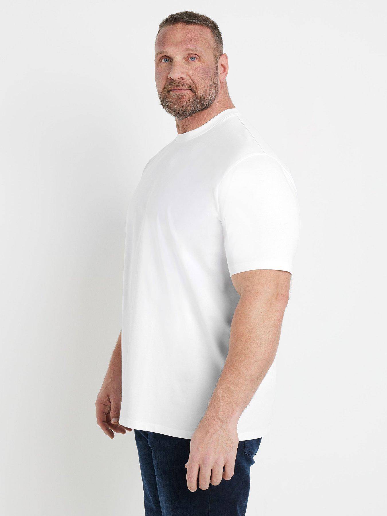 Image 4 of 4 of BadRhino Air Stretch T-Shirt - White