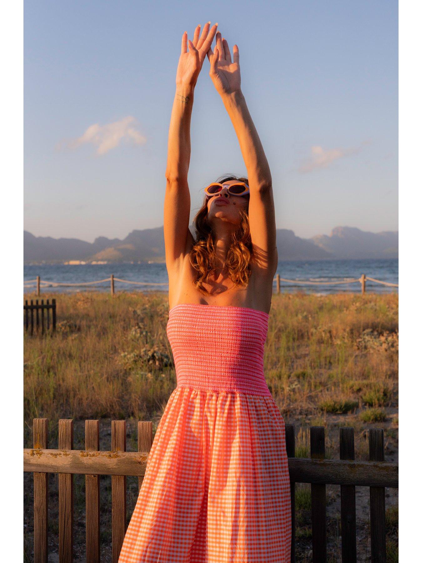 pitusa-strapless-midi-lightweight-beach-dress-orangeoutfit