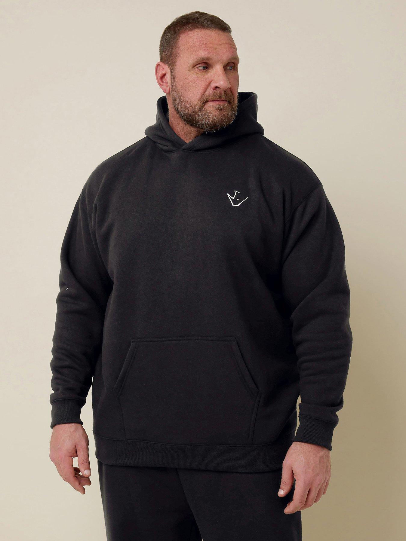 Image 1 of 4 of BadRhino Ironrhino Logo Pullover Hoodie - Black