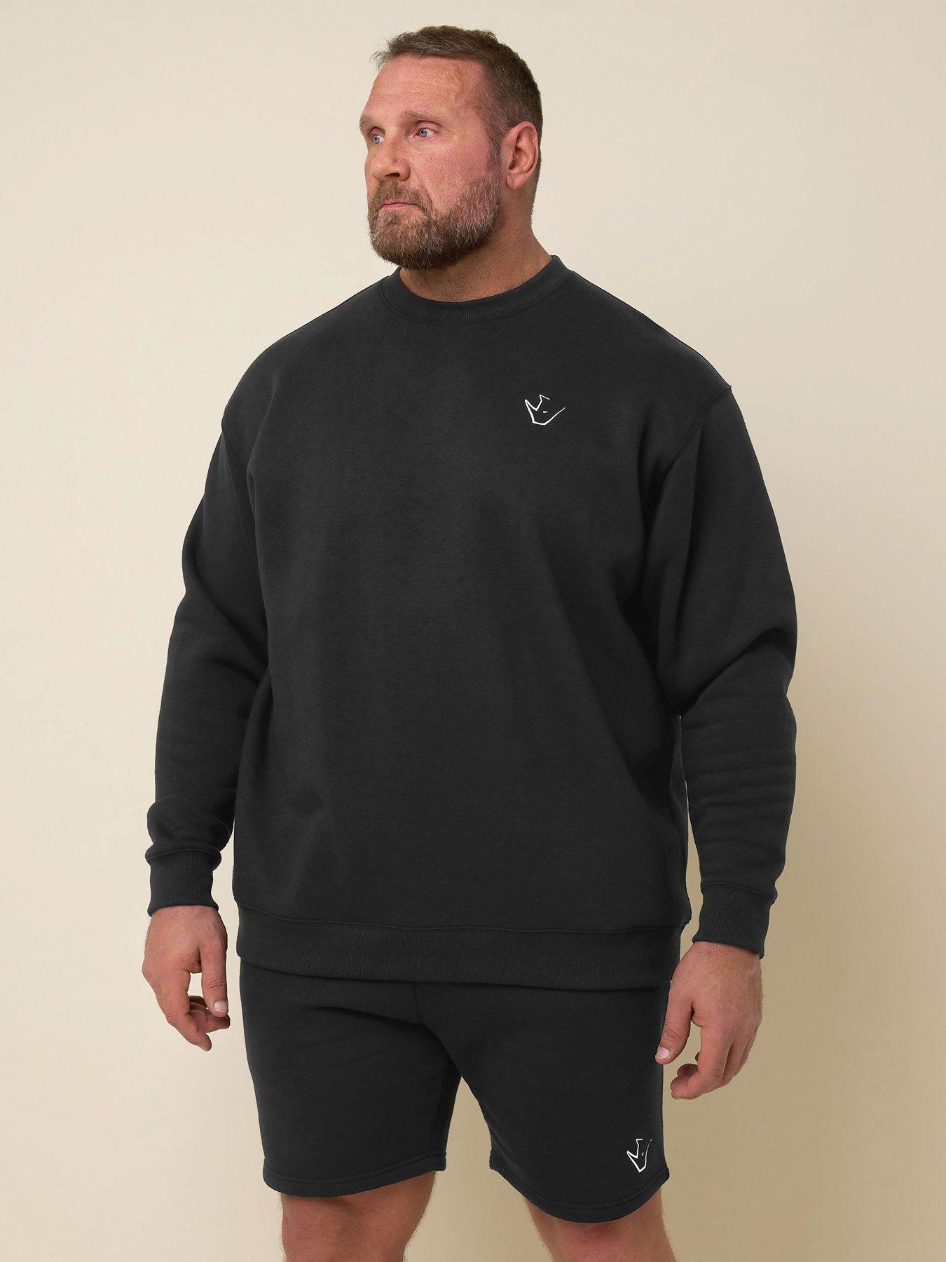 BadRhino Ironrhino Logo Crew Neck Sweatshirt - Black