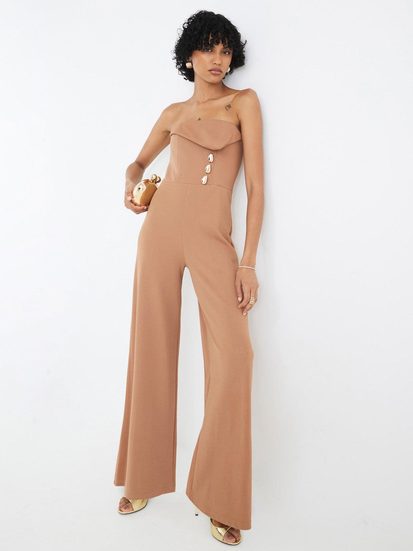 river-island-bandeau-trim-jumpsuit-beigefront
