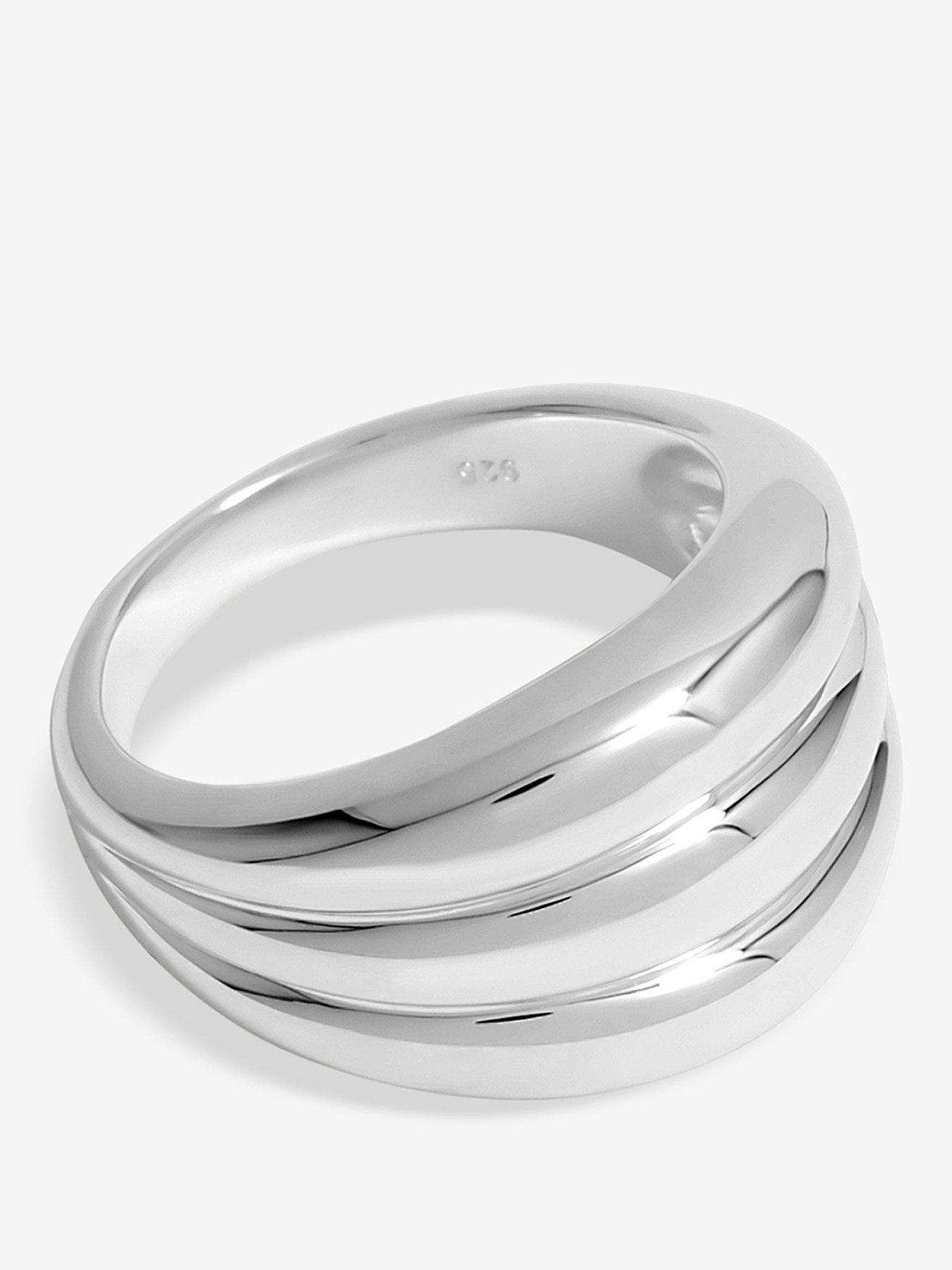 simply-silver-simply-silver-sterling-silver-925-chunky-polished-ringfront