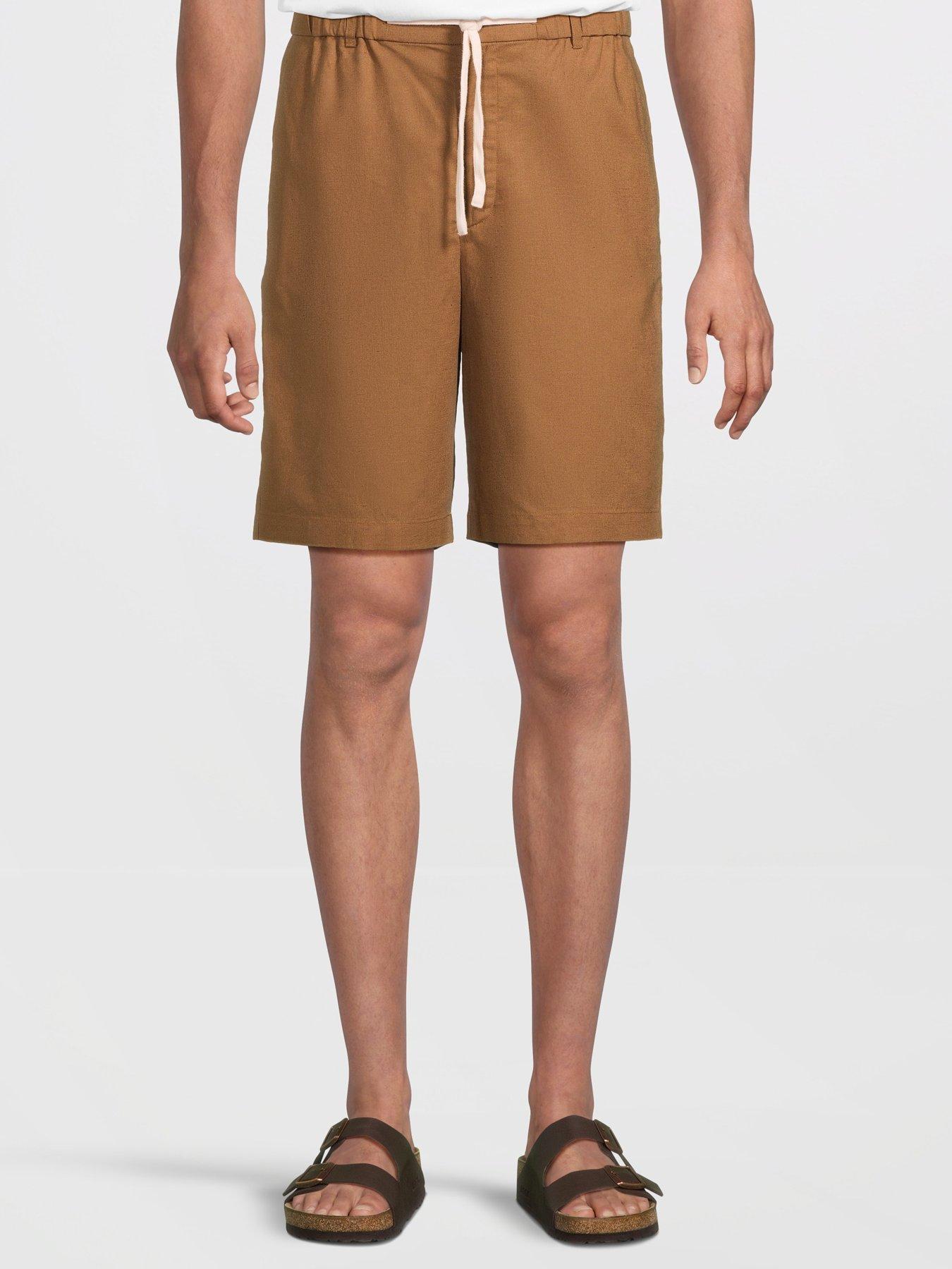 Mango Cabrera Smart Casual Bermuda Shorts - Brown