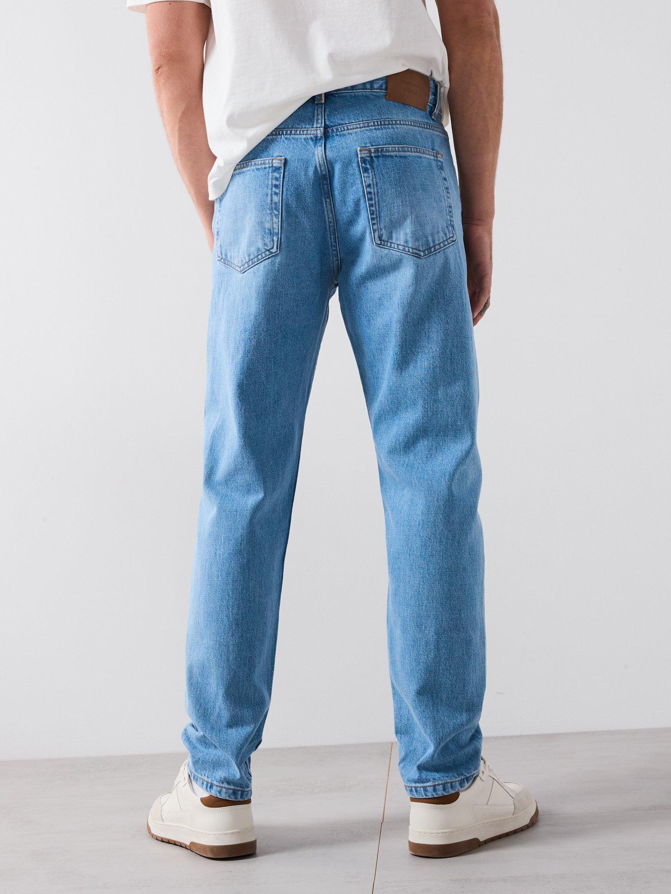 mango-mango-pola-tapered-fit-mid-wash-jeansstillFront