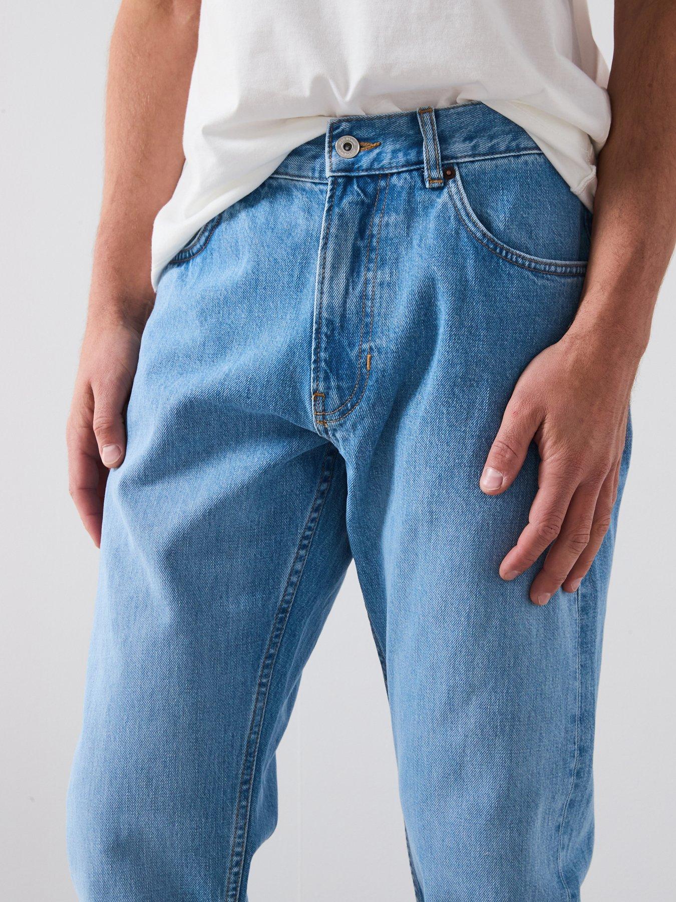 mango-mango-pola-tapered-fit-mid-wash-jeansdetail