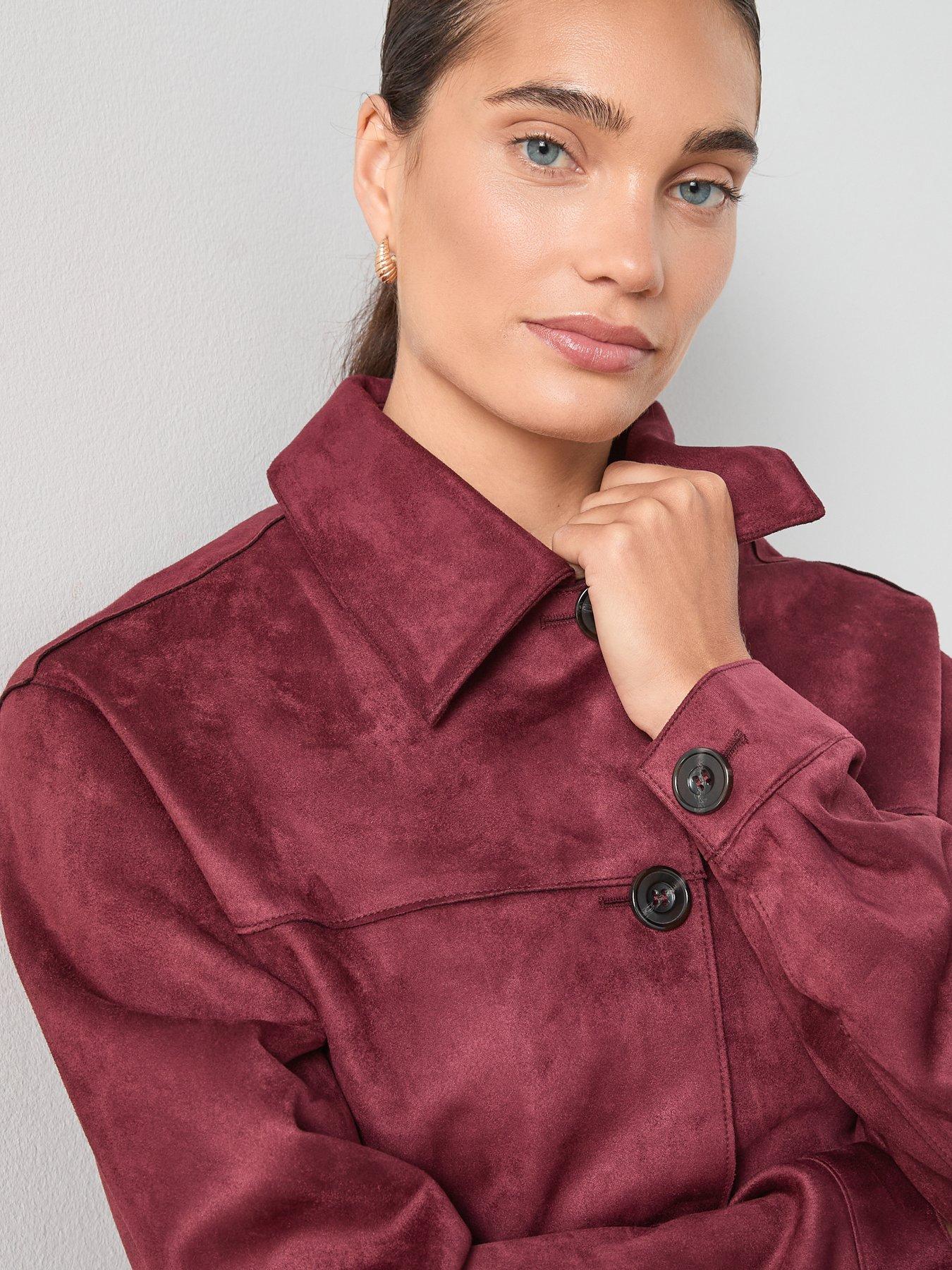 the-very-collection-faux-suede-button-front-jacket-burgundyoutfit