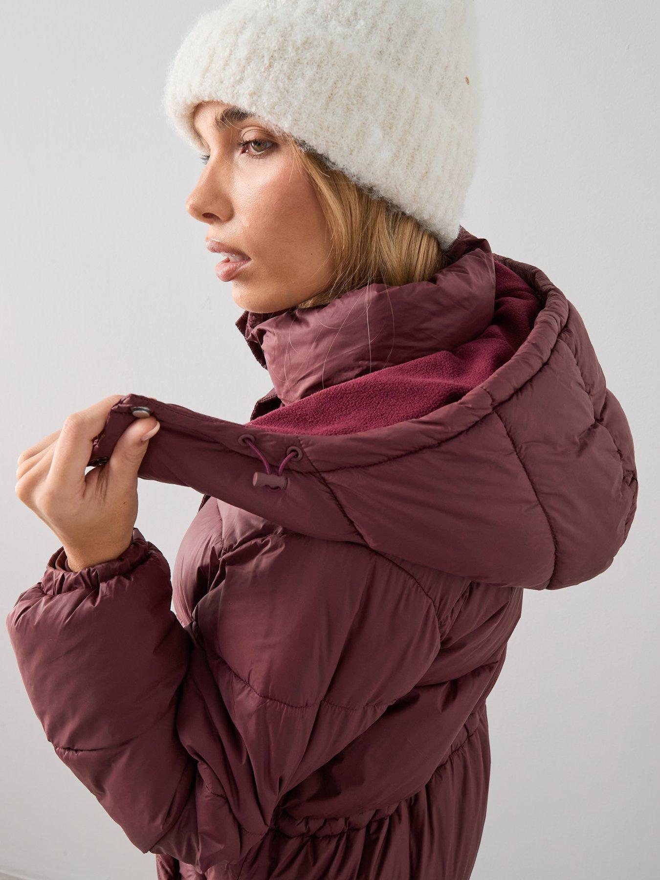 the-very-collection-longline-hooded-padded-coat-burgundy-redoutfit