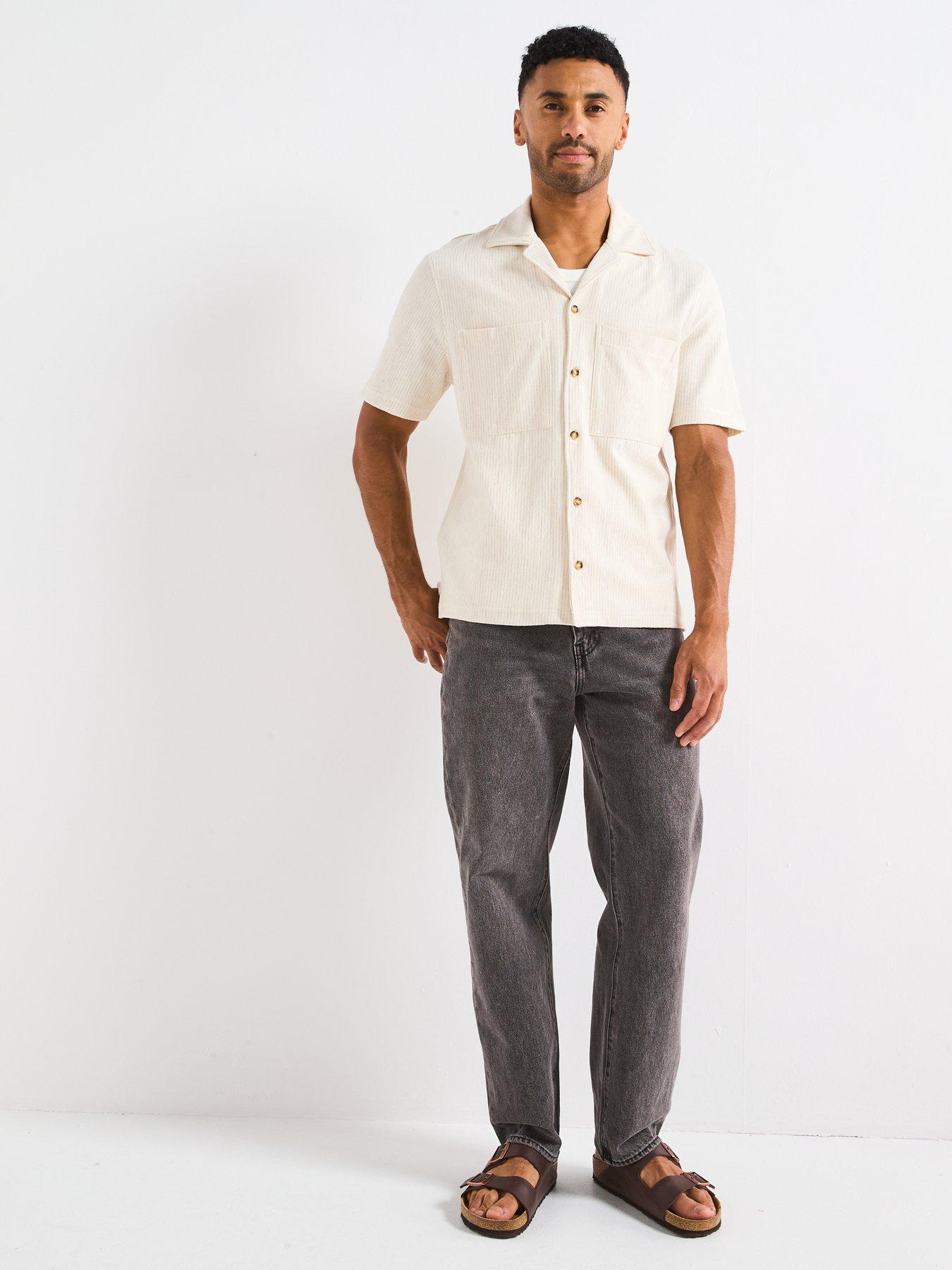 mango-moyac-smart-casual-cuban-collar-textured-shirtback