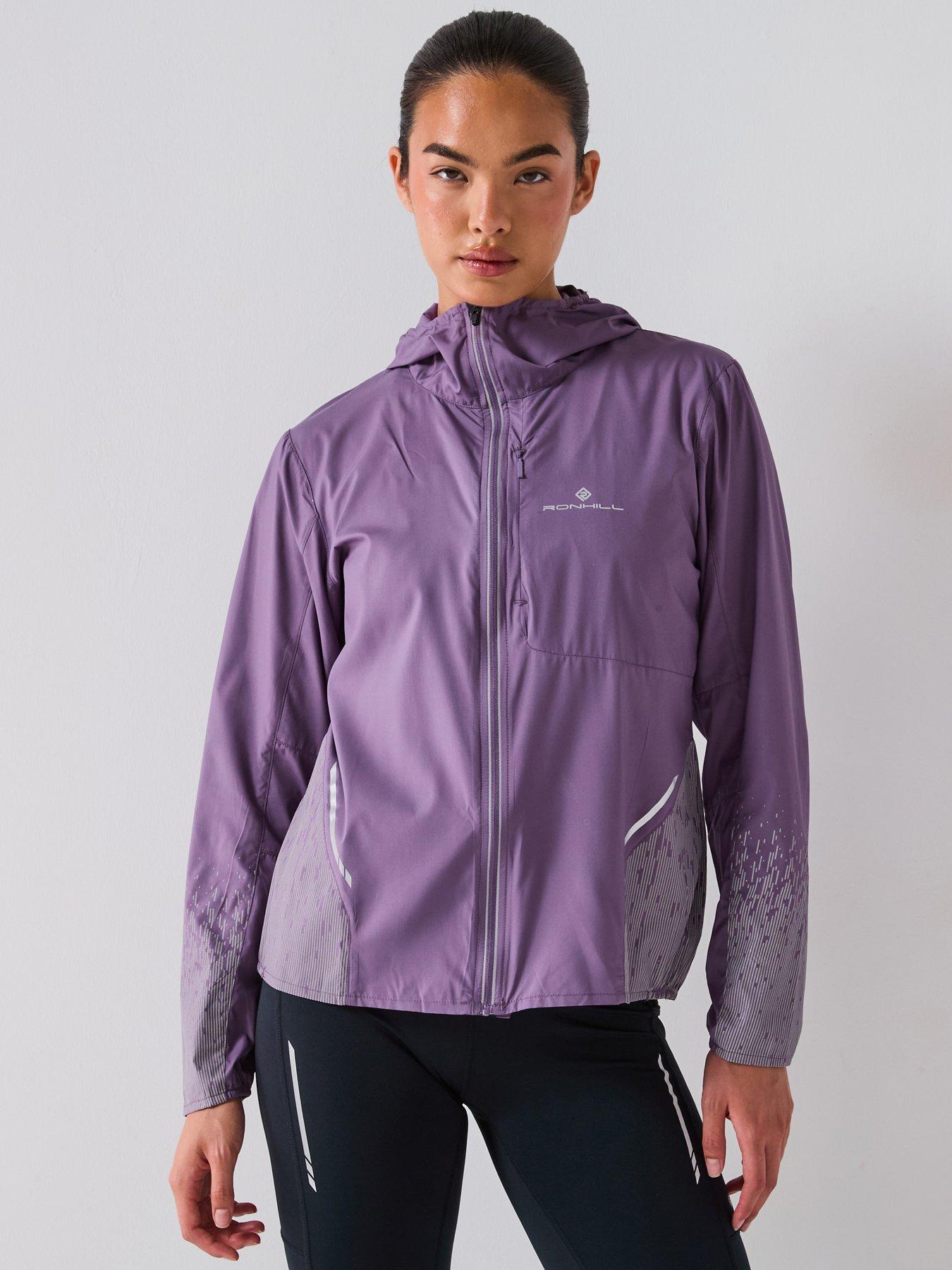 Image 1 of 6 of Ronhill Women's Running Tech Reflect Jacket - Purple