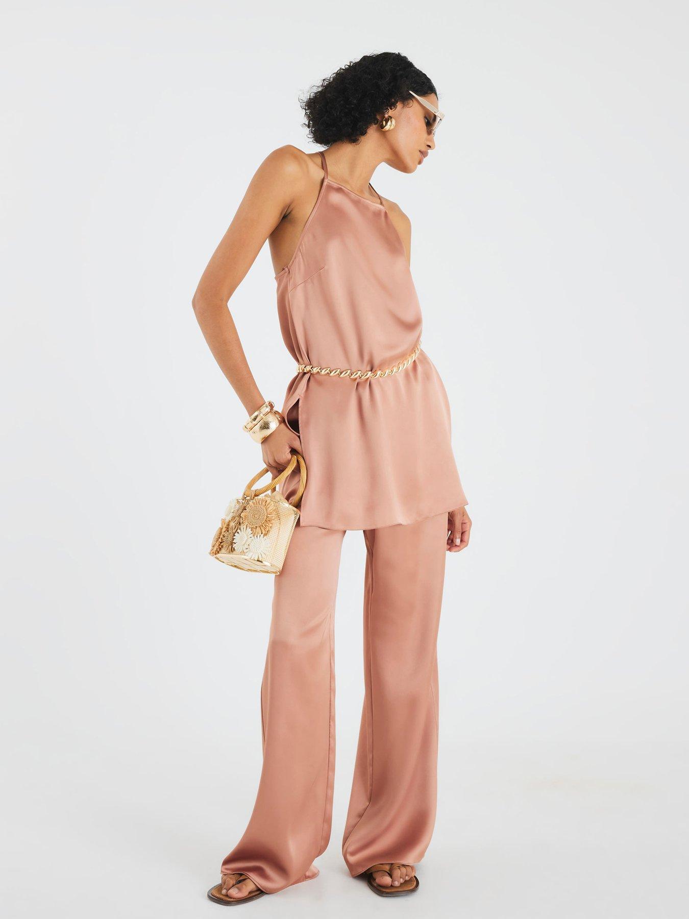 river-island-halter-neck-top-brown