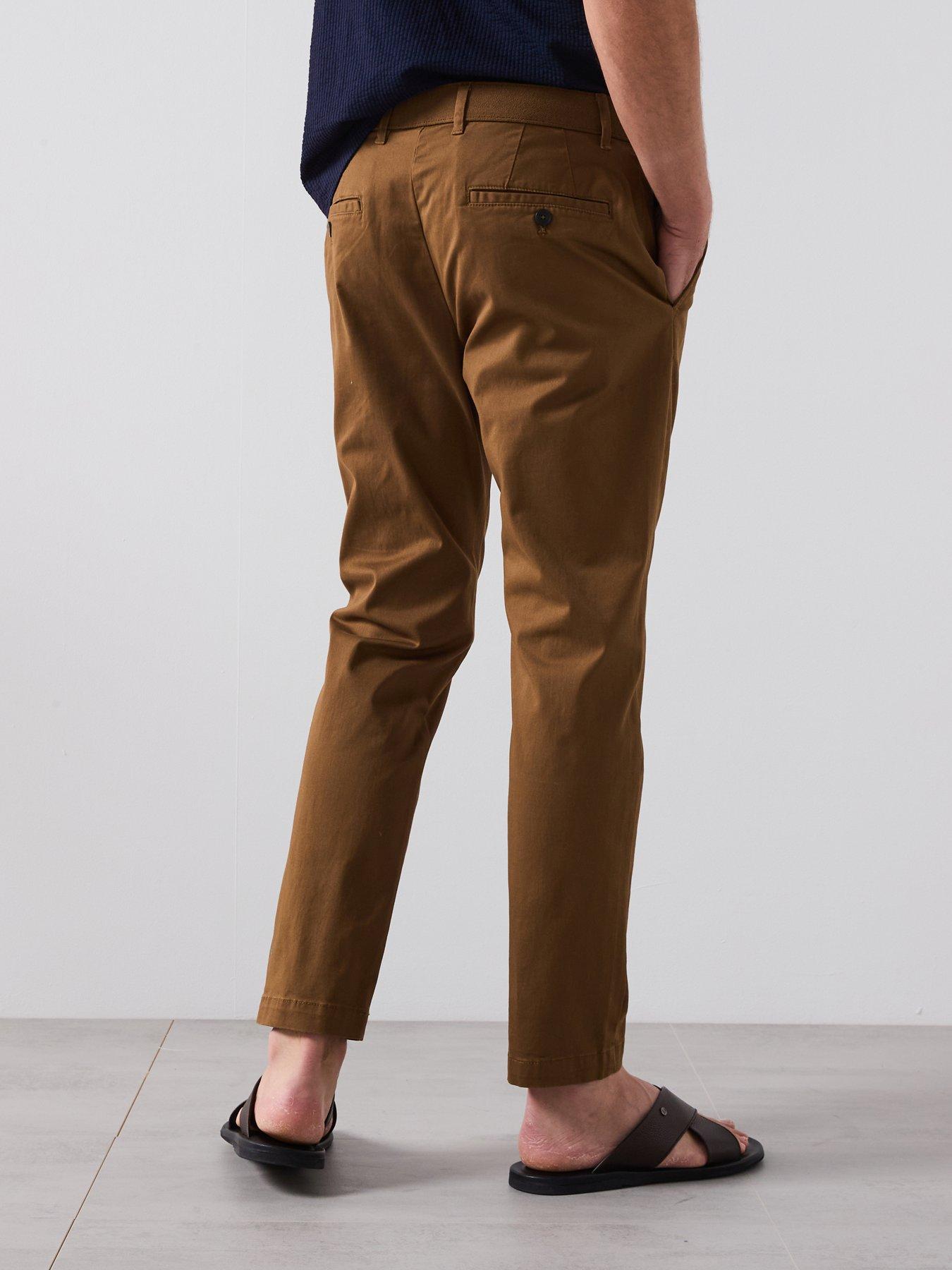 Image 2 of 5 of Mango Mango Prato Smart Casual Tapered Fit Chino Trousers