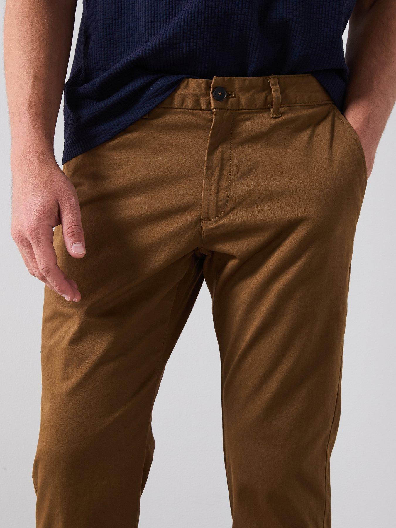 Image 4 of 5 of Mango Mango Prato Smart Casual Tapered Fit Chino Trousers