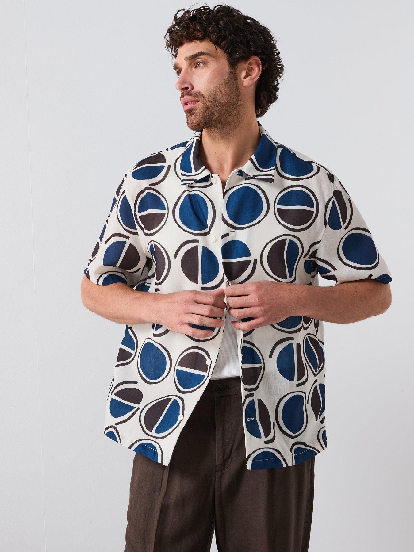 mango-begur-smart-rustic-print-short-sleeve-shirt-whitedetail