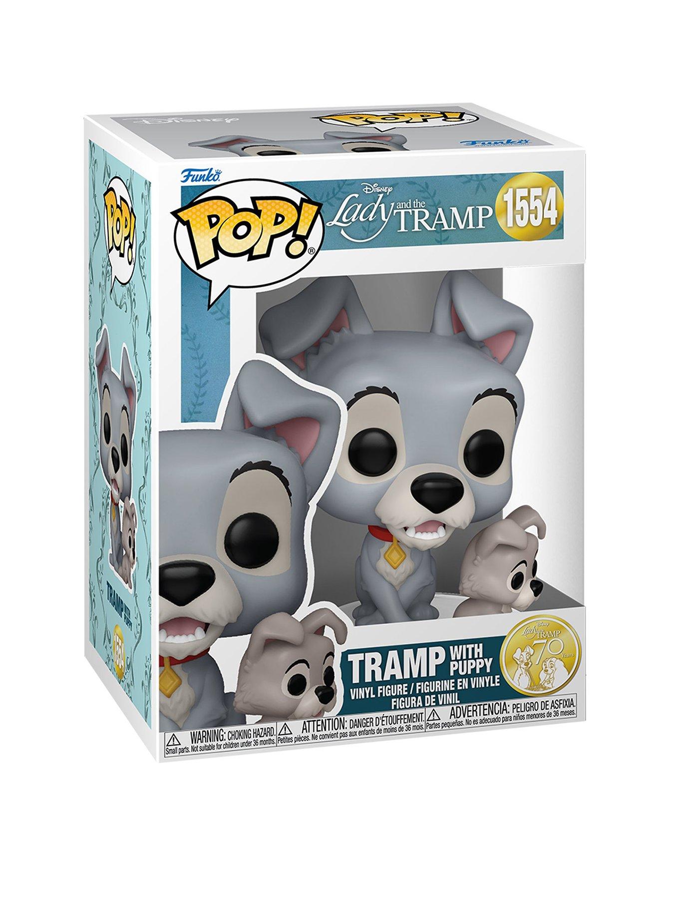 Image of Pop! Disney: Lady and the Tramp - Tramp With Puppy #1554