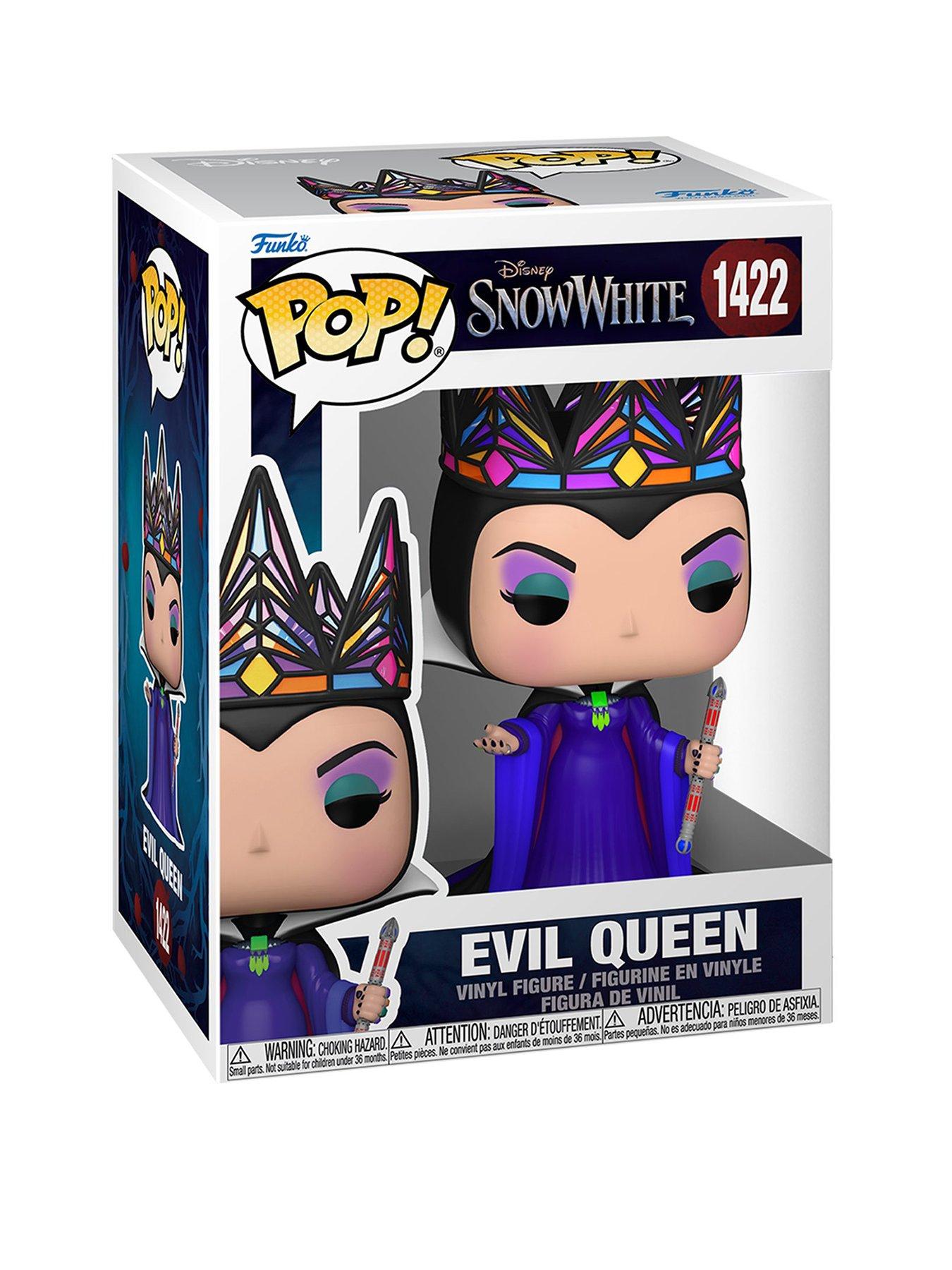 Image 1 of 2 of Pop! Disney: Snow White Live Action&nbsp;- Evil Queen (Black &amp; Purple) #1422