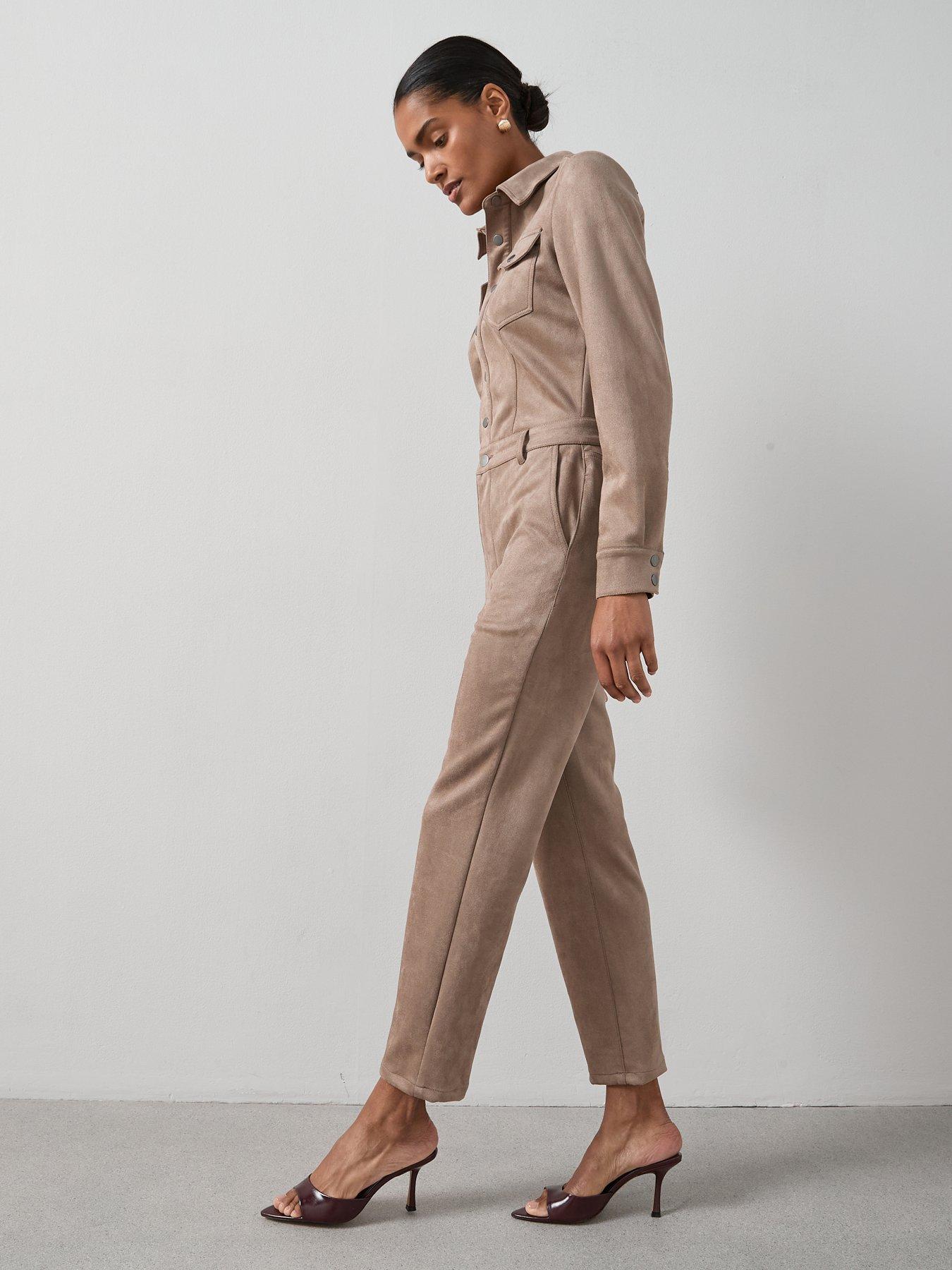 the-very-collection-suedette-jumpsuit-dark-beigeback
