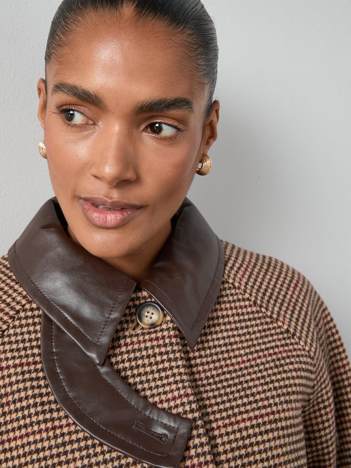 the-very-collection-check-coat-with-pu-trims-multioutfit