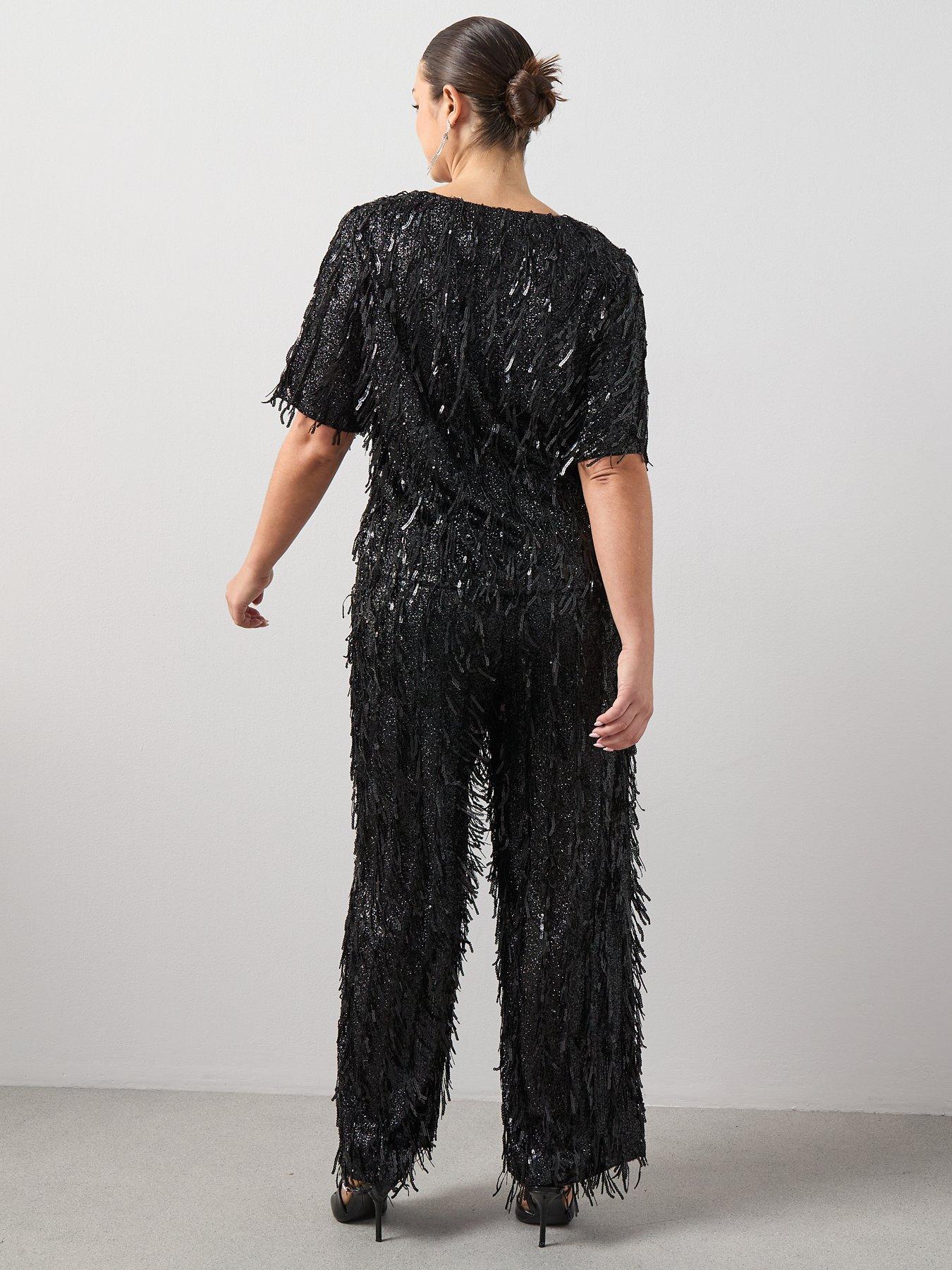 the-very-collection-curve-fringe-sequin-wide-leg-trouser-co-ord-blackstillFront