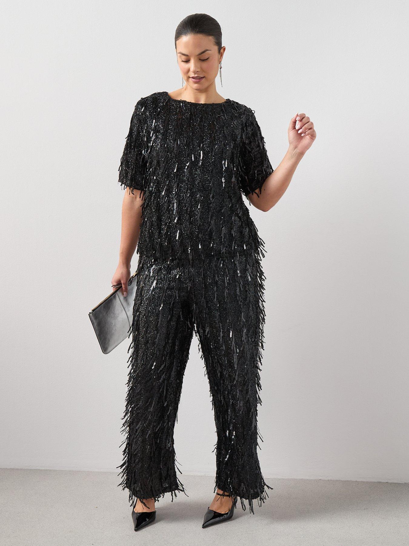 the-very-collection-curve-fringe-sequin-wide-leg-trouser-co-ord-blackback