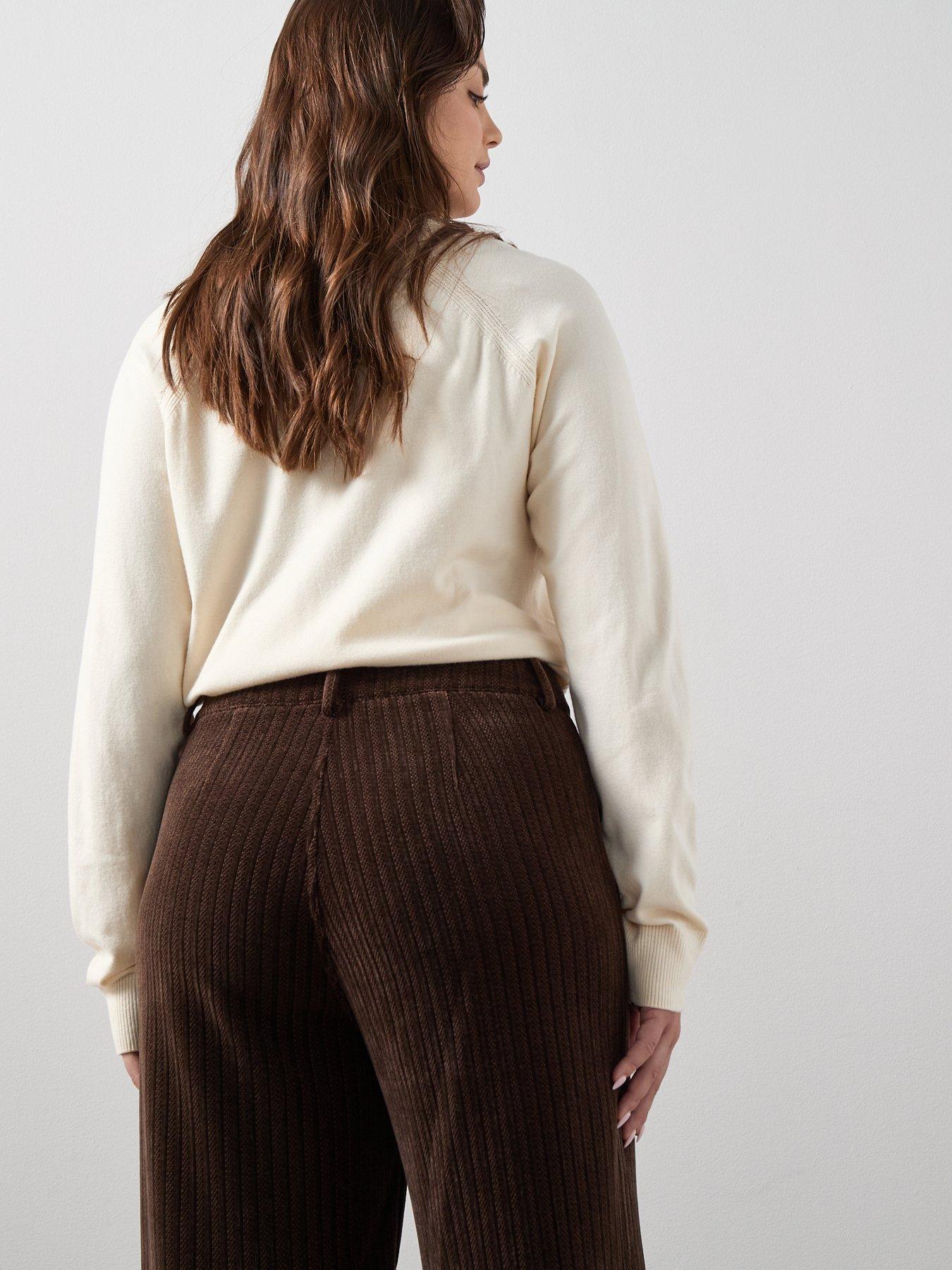 the-very-collection-curve-wide-legnbspcord-trouser-browndetail