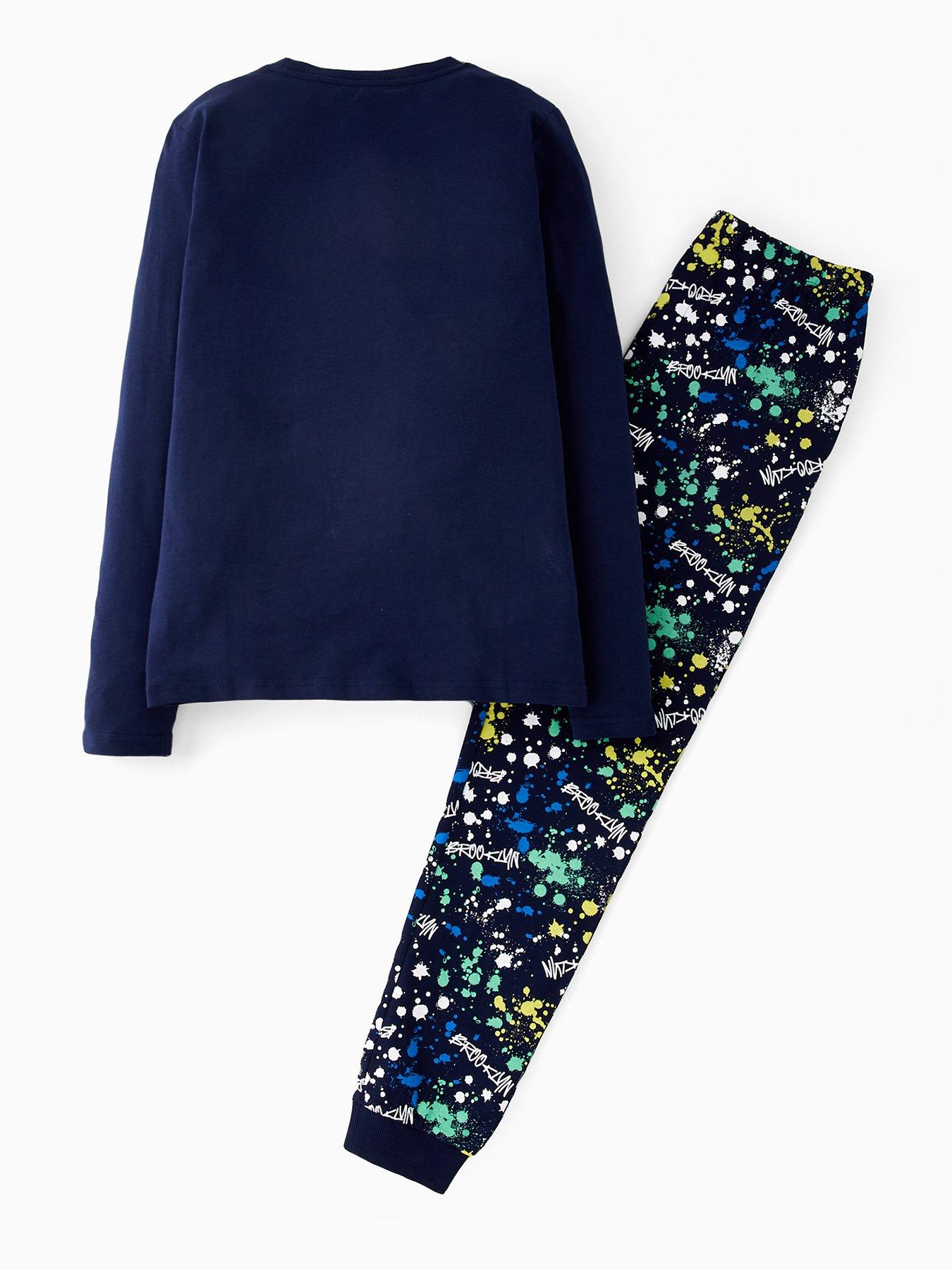 Image 2 of 4 of V by Very Boys Skater Pyjama Set - Multi