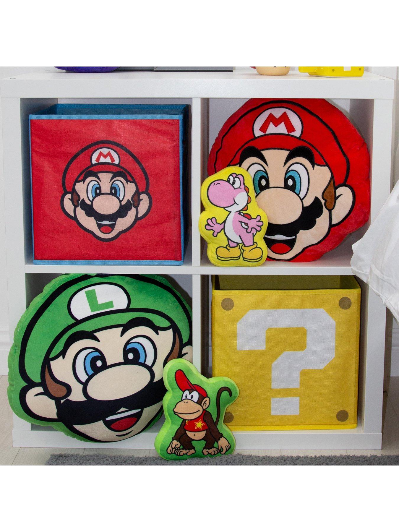 Image 4 of 6 of Super Mario Nintendo Faces 2 Pack Storage Box