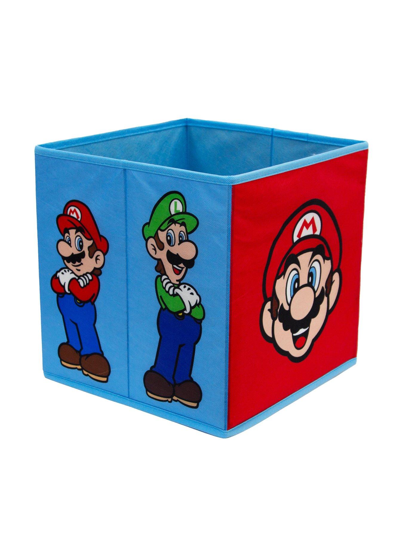 Image 5 of 6 of Super Mario Nintendo Faces 2 Pack Storage Box