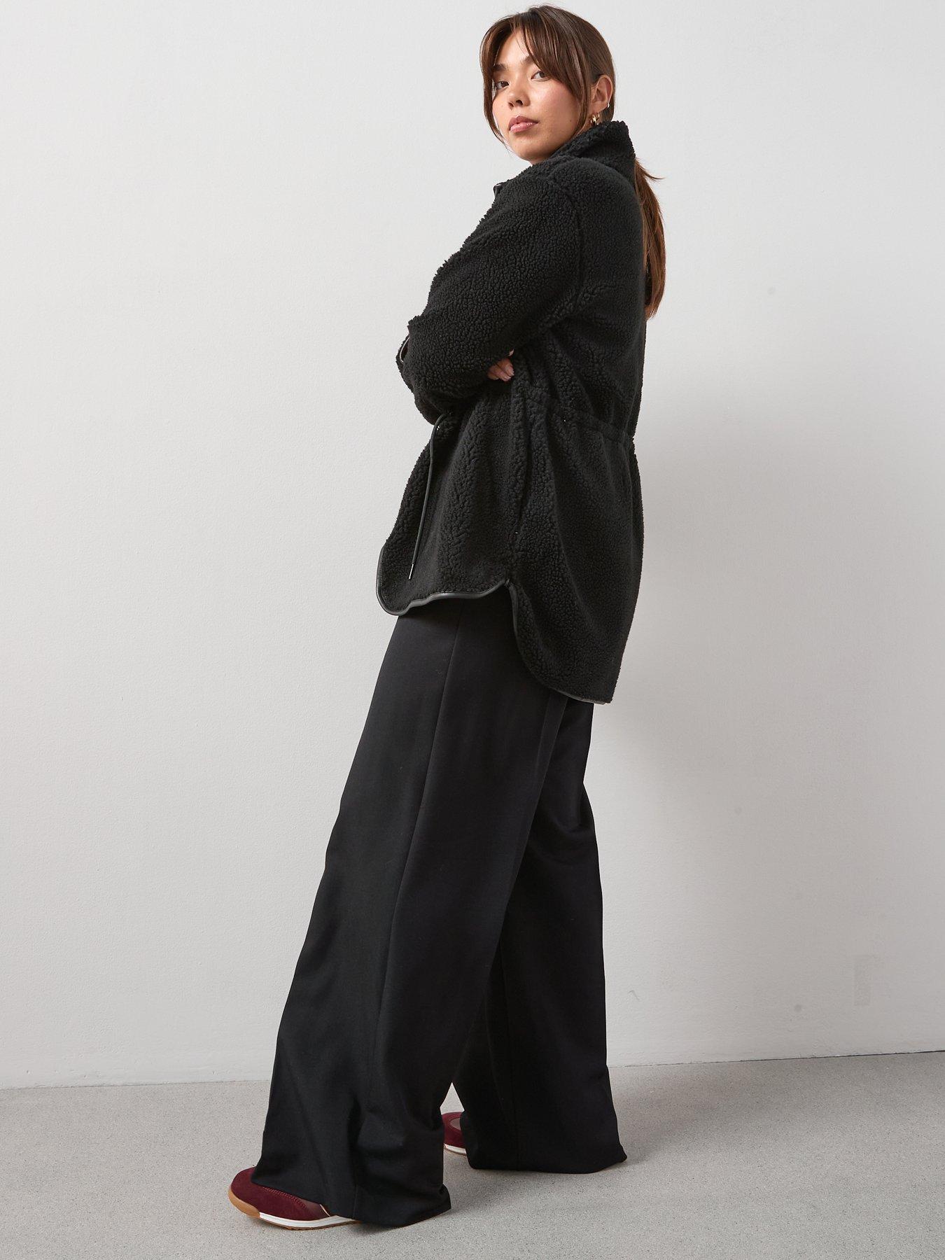 v-by-very-curve-zip-through-borgnbspfleece-jacket-blackdetail