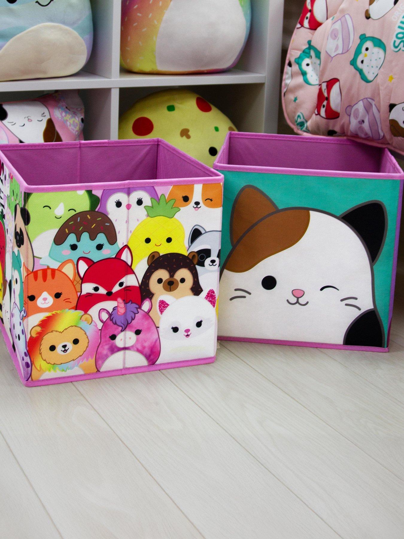 Image 1 of 6 of Squishmallows Squishmallows Squares 2 Pack Storage Box