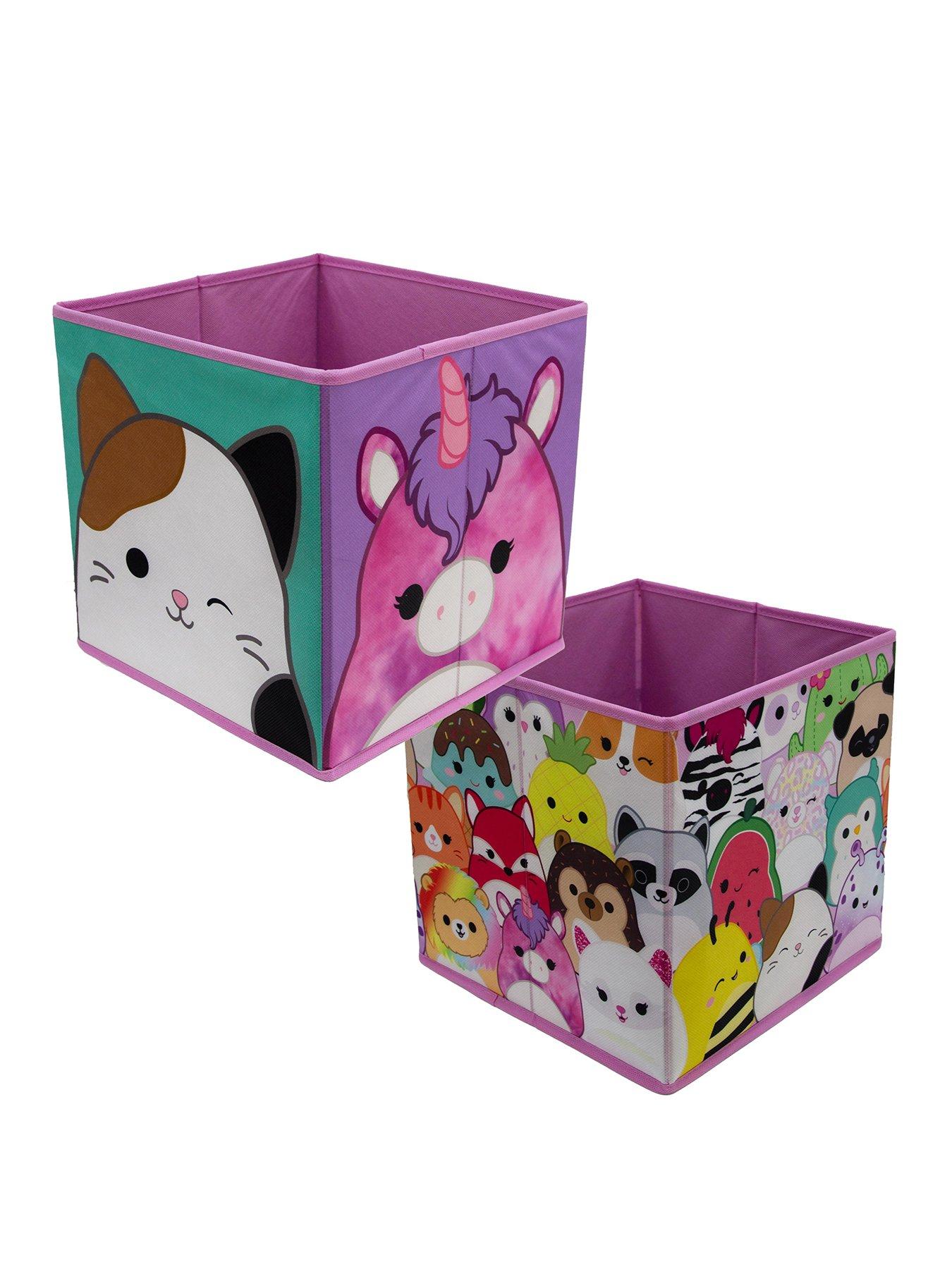 Image 2 of 6 of Squishmallows Squishmallows Squares 2 Pack Storage Box