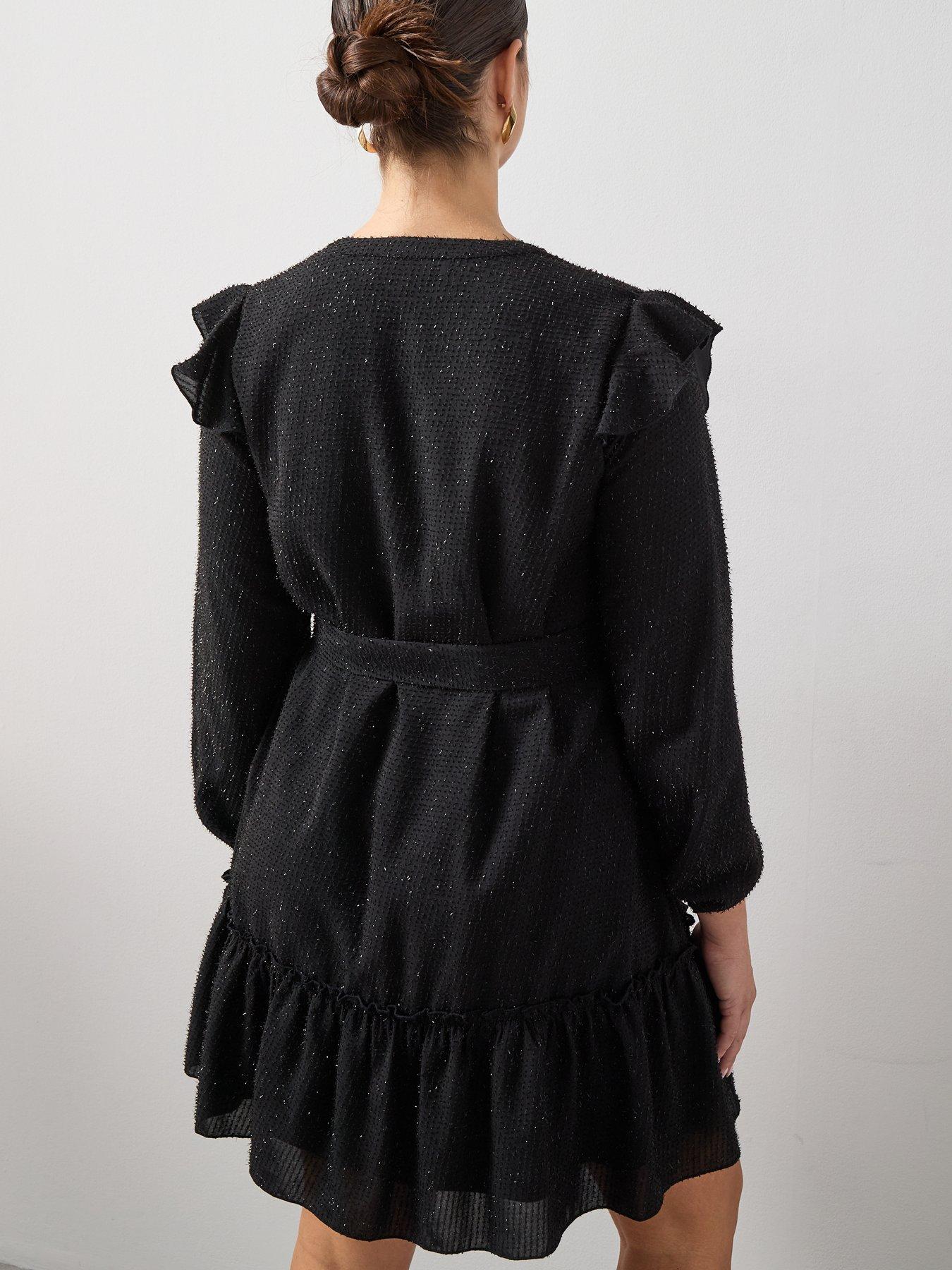 the-very-collection-curve-textured-belted-mini-dress-blackstillFront