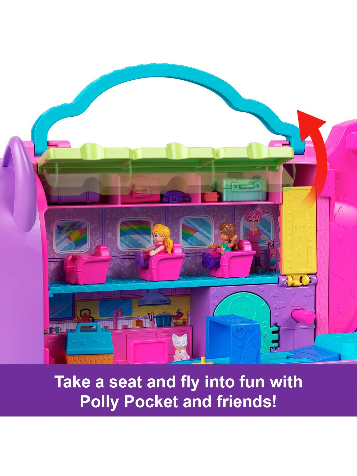 Image 4 of 7 of Polly Pocket Dolls and Playset -&nbsp;Kitty Airways