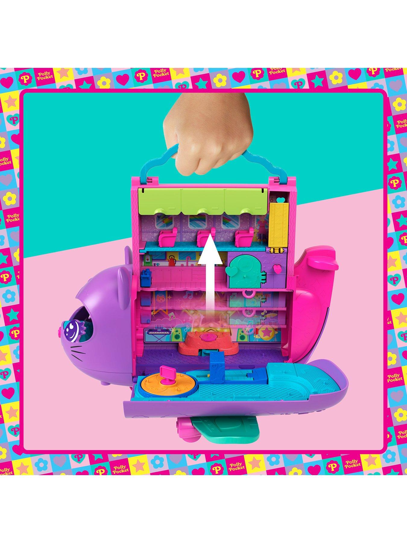 Image 6 of 7 of Polly Pocket Dolls and Playset -&nbsp;Kitty Airways