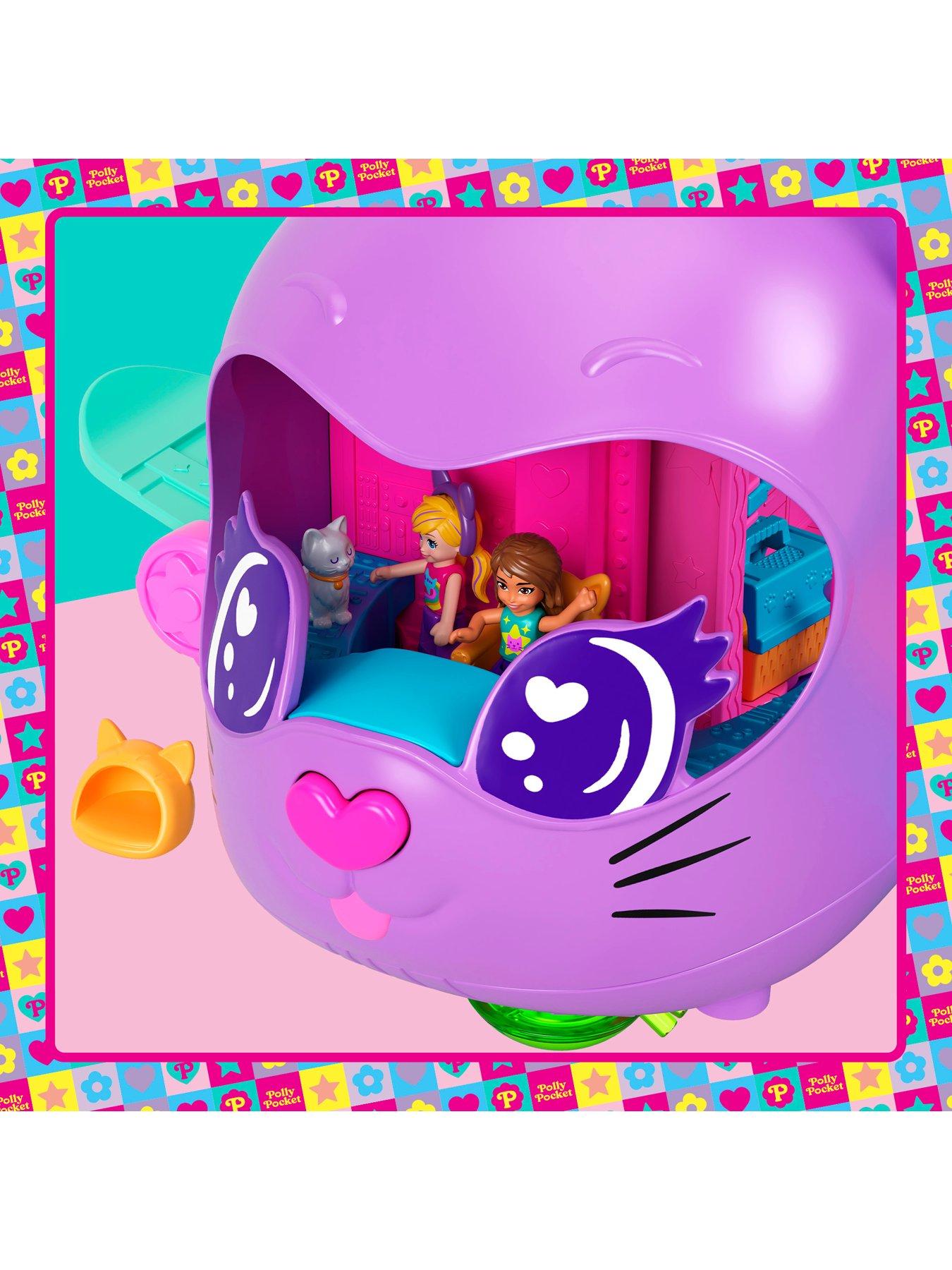 Image 7 of 7 of Polly Pocket Dolls and Playset -&nbsp;Kitty Airways
