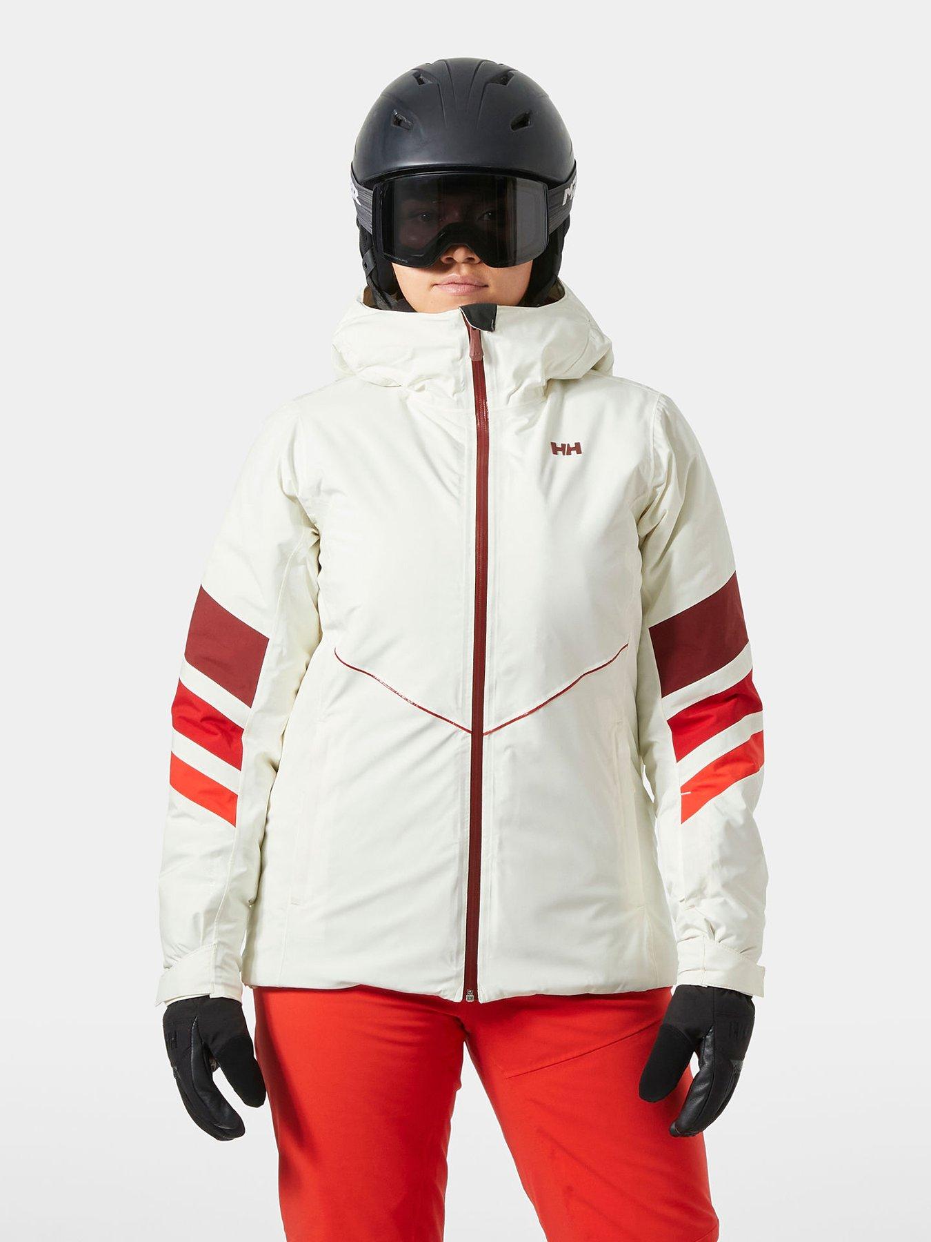 Helly Hansen Womens Panorama Insulated Ski Jacket - Cream